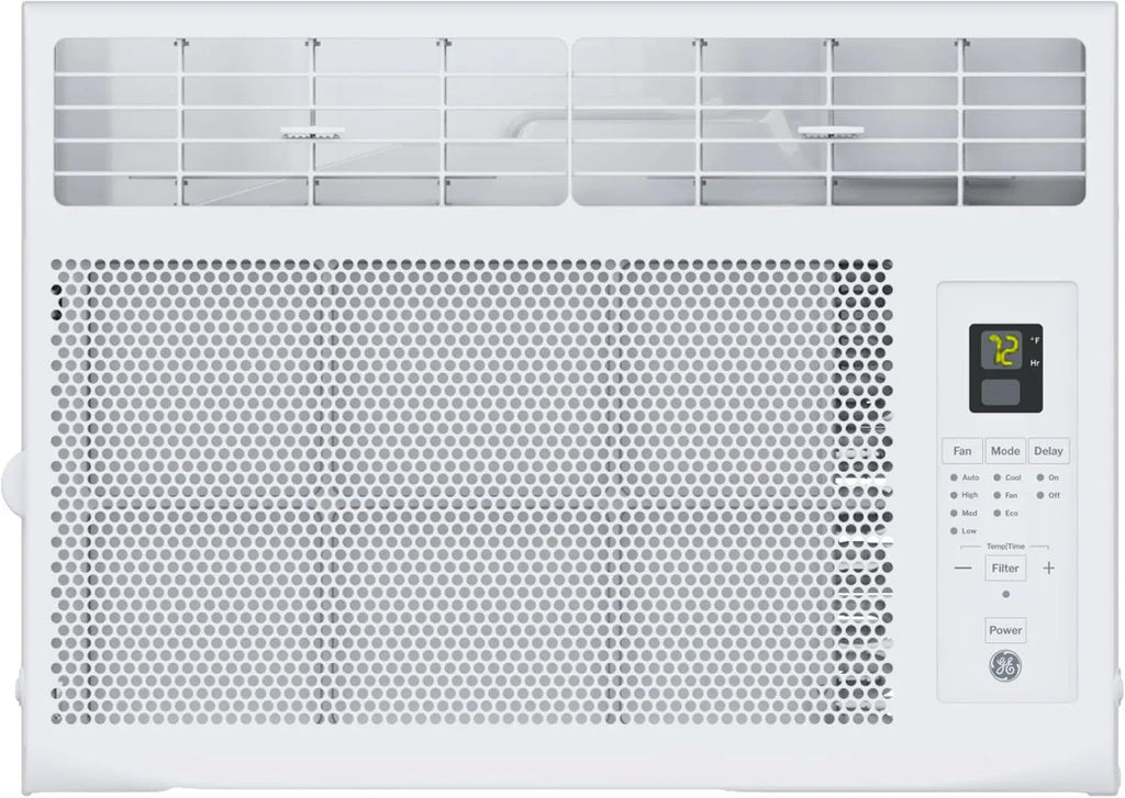 GE Window Air Conditioner Unit 5,000 BTU for Small Rooms up to 150 sq ft Manual Adjustable Fan