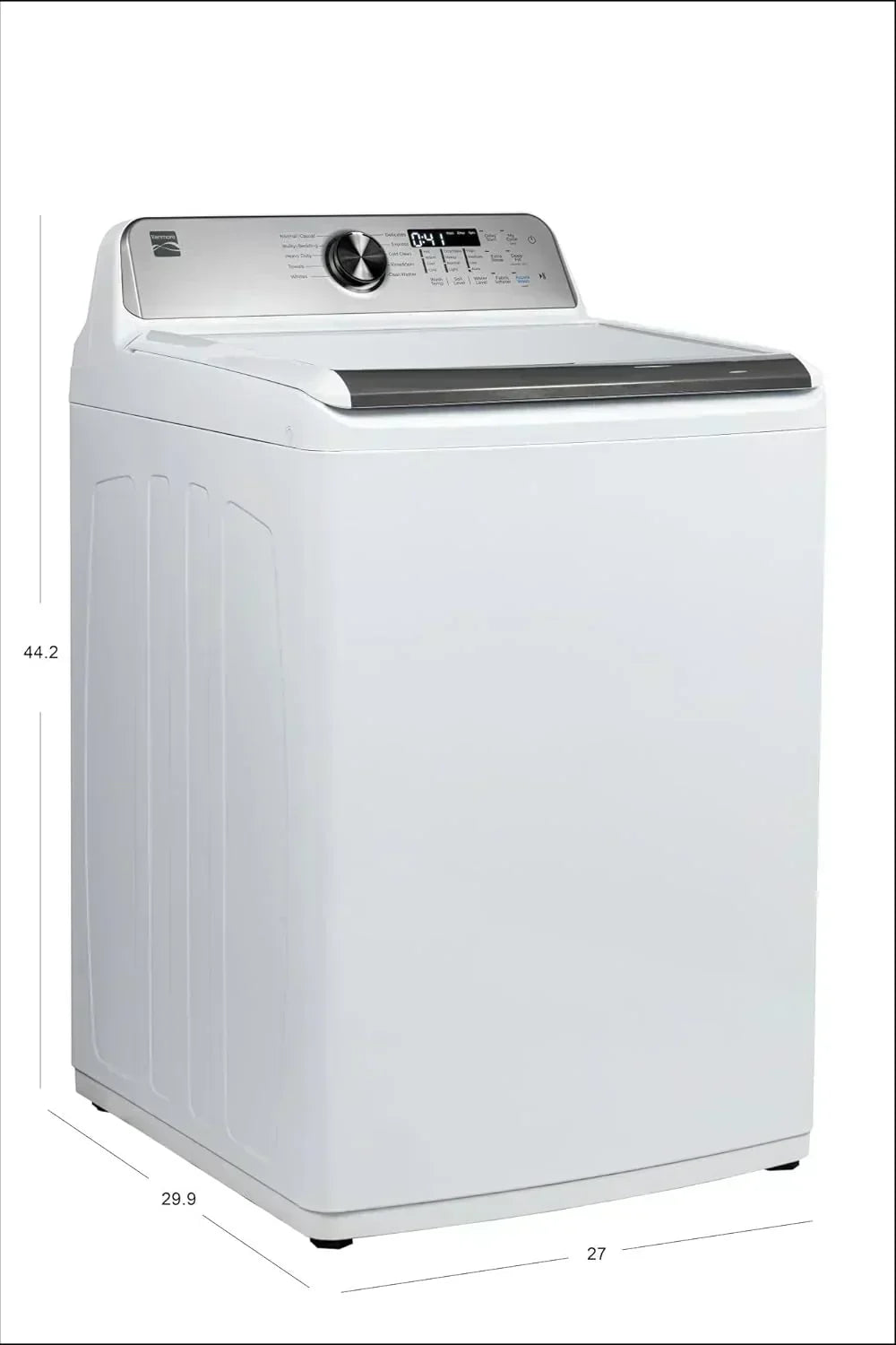 4.5 cu. ft. Top Load Washer with Triple Action Impeller for Tough Dirt Stains-Reduce Laundry Time