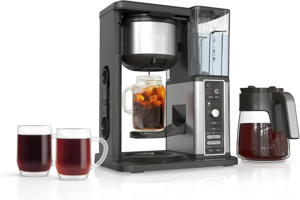 Extra Large Hot and Iced Coffee Maker with Fast Cold Brew 4 Brewing Methods 8 Sizes