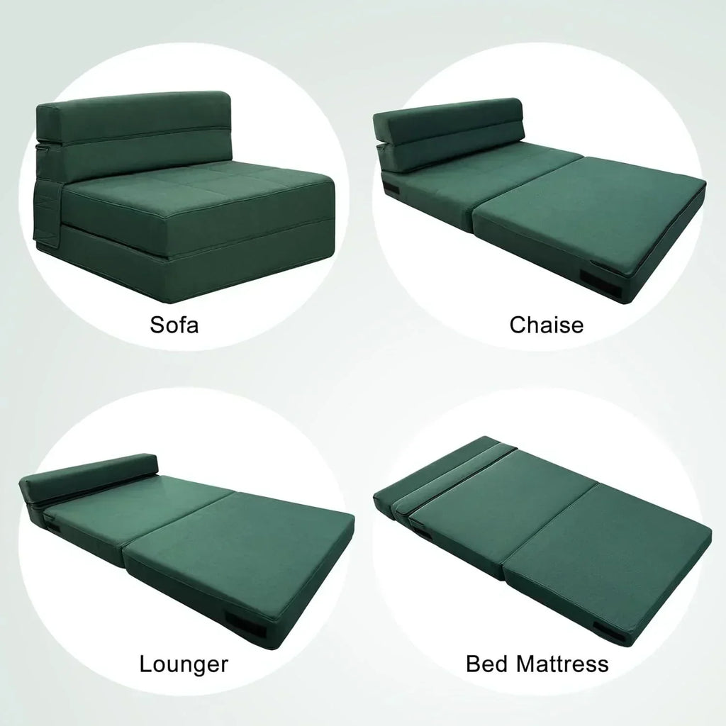 60 inch pull out sofa bed memory foam sofa with 2 pillows futon bed guest bed and pull out sofa