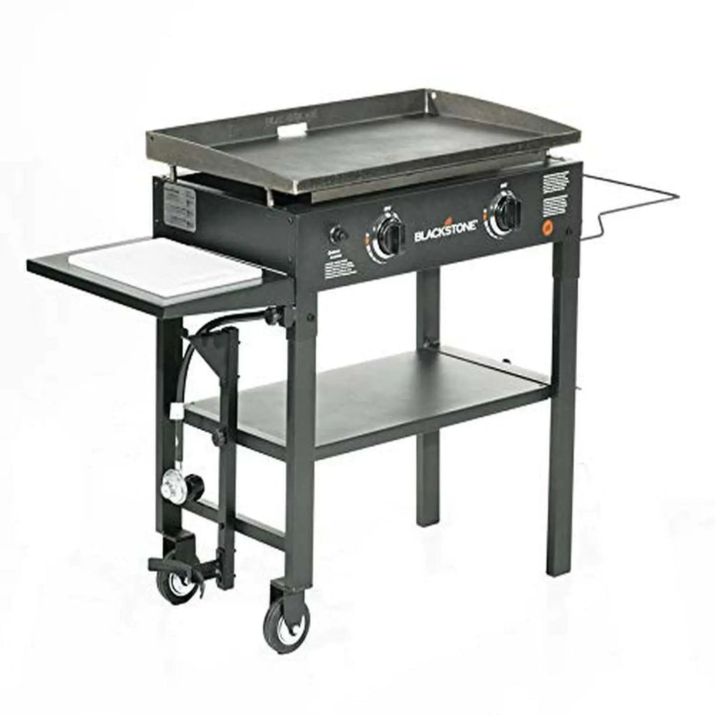 Blackstone 1853 Flat Top Gas Grill 2 Burner Propane Fuelled Rear Grease Management System