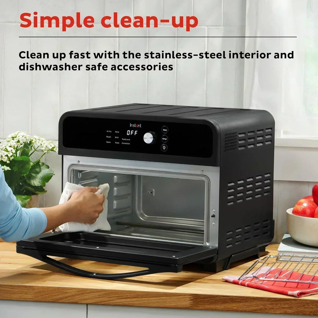 Instant Pot Omni Plus 19QT/18L Toaster Oven Air Fryer 10-in-1 Functions Fits 12 Pizza Crisp Broil