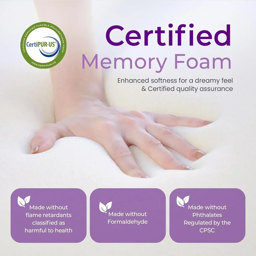 GAESTE 8-inch Fully Cooling Gel Memory Foam Mattress Mattress-in-a-Box