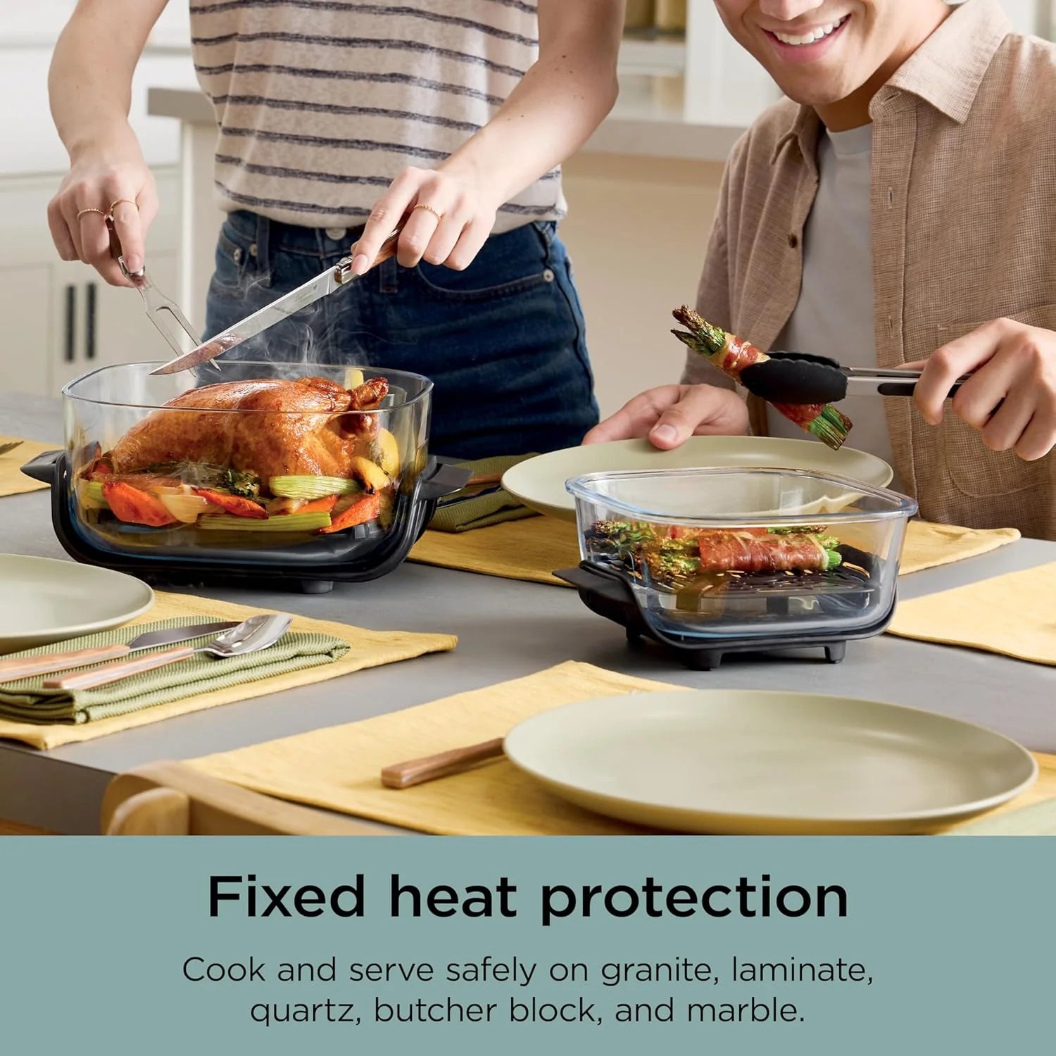 Ninja Crispi 4-in-1 Portable Glass Air Fryer Cooking System