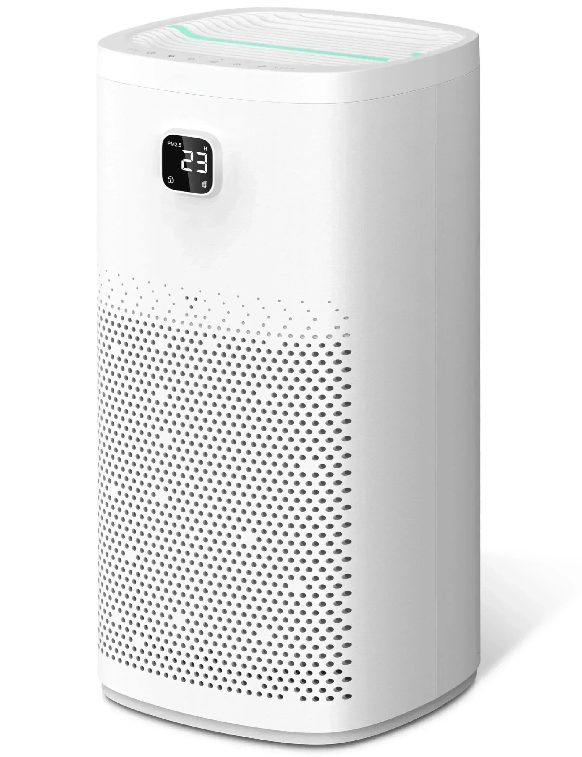 Air Purifiers For Home Large Room 1570ft2 H13 HEPA Air Purifiers for Pets Air Quality Monitor