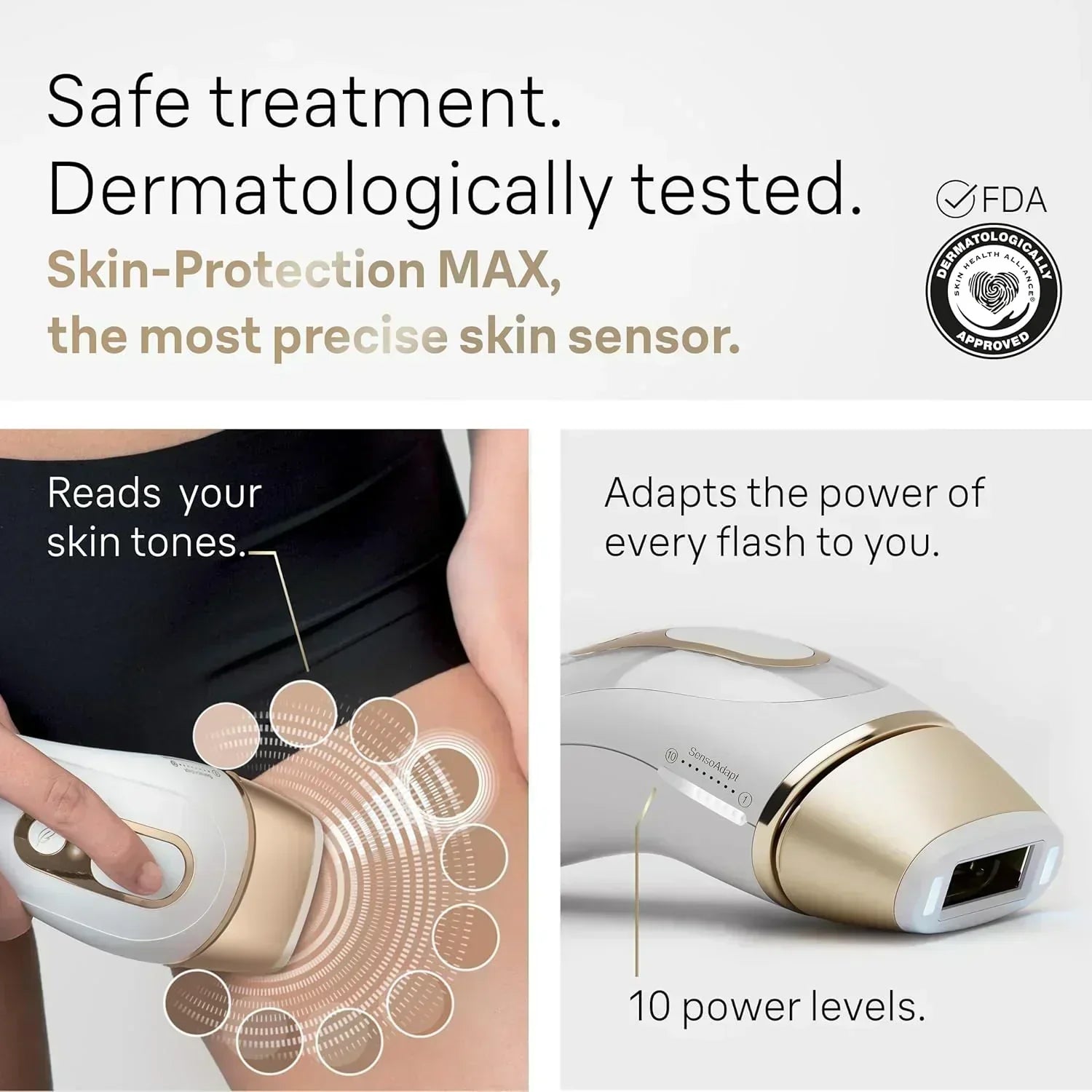 Braun IPL at Home Laser Hair Removal for Women and Men Silk Expert Pro 5 PL5137