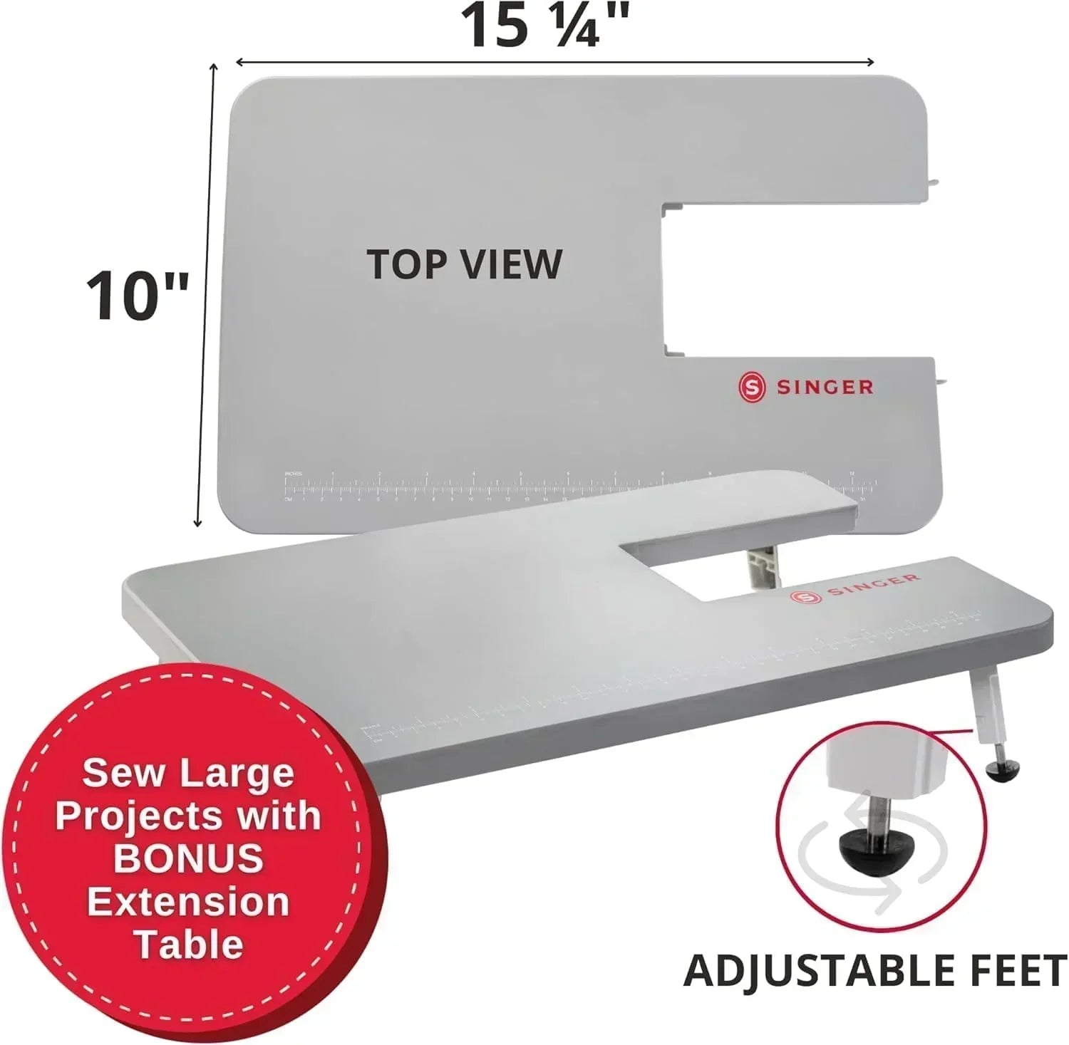 SINGER Heavy Duty 4452 High Speed Sewing Machine Accessory Kit Strong Motor 110 Stitch Applications