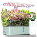 Hydroponic Planting System Kit App and WiFi Controlled Indoor Garden Full Spectrum Grow Light