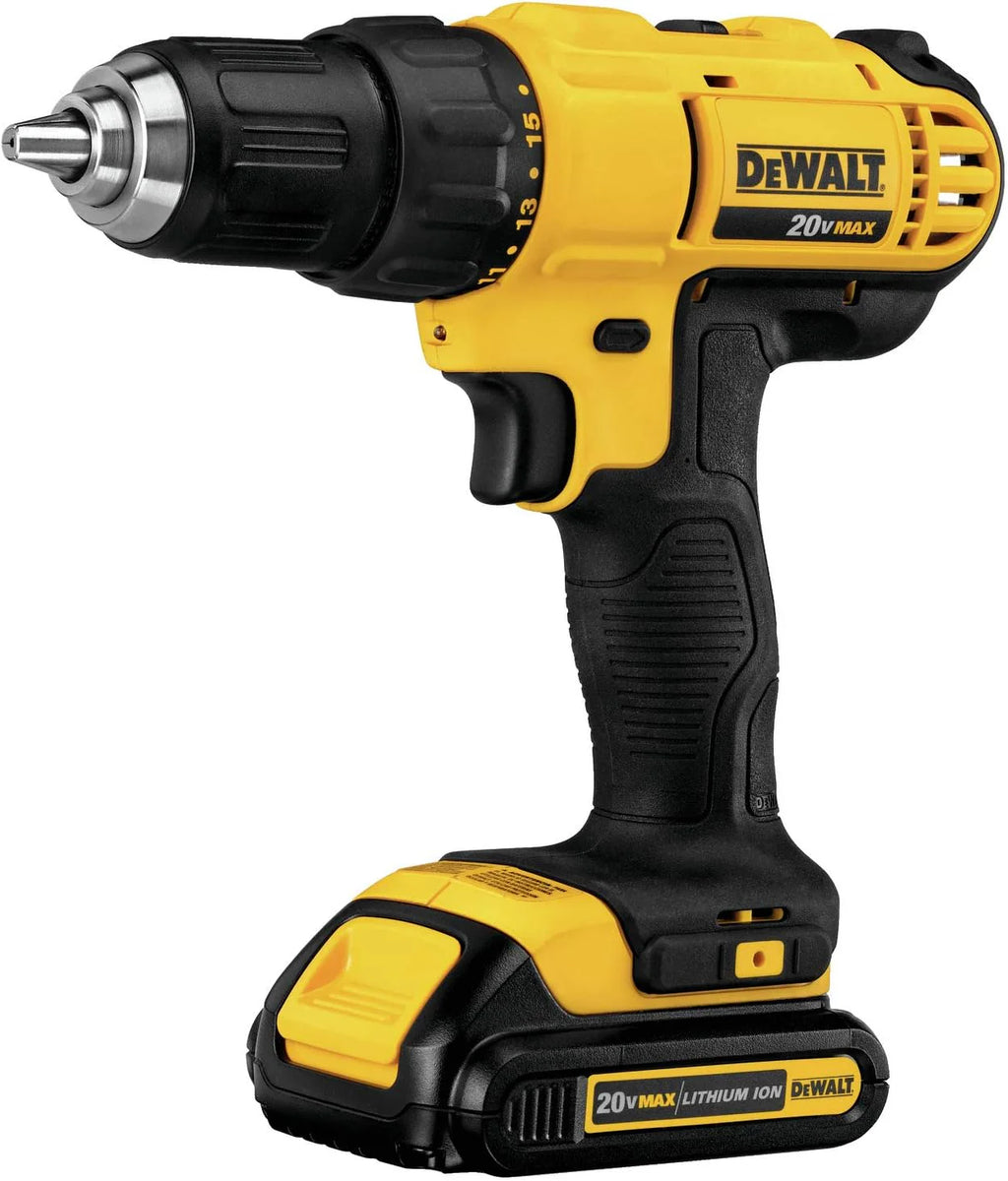 20V MAX Cordless Drill Impact Driver and LED Work Light Portable, Power Tool Combo Kit 3 Tool, 2 Batteries and Charger Included (DCK340C2)