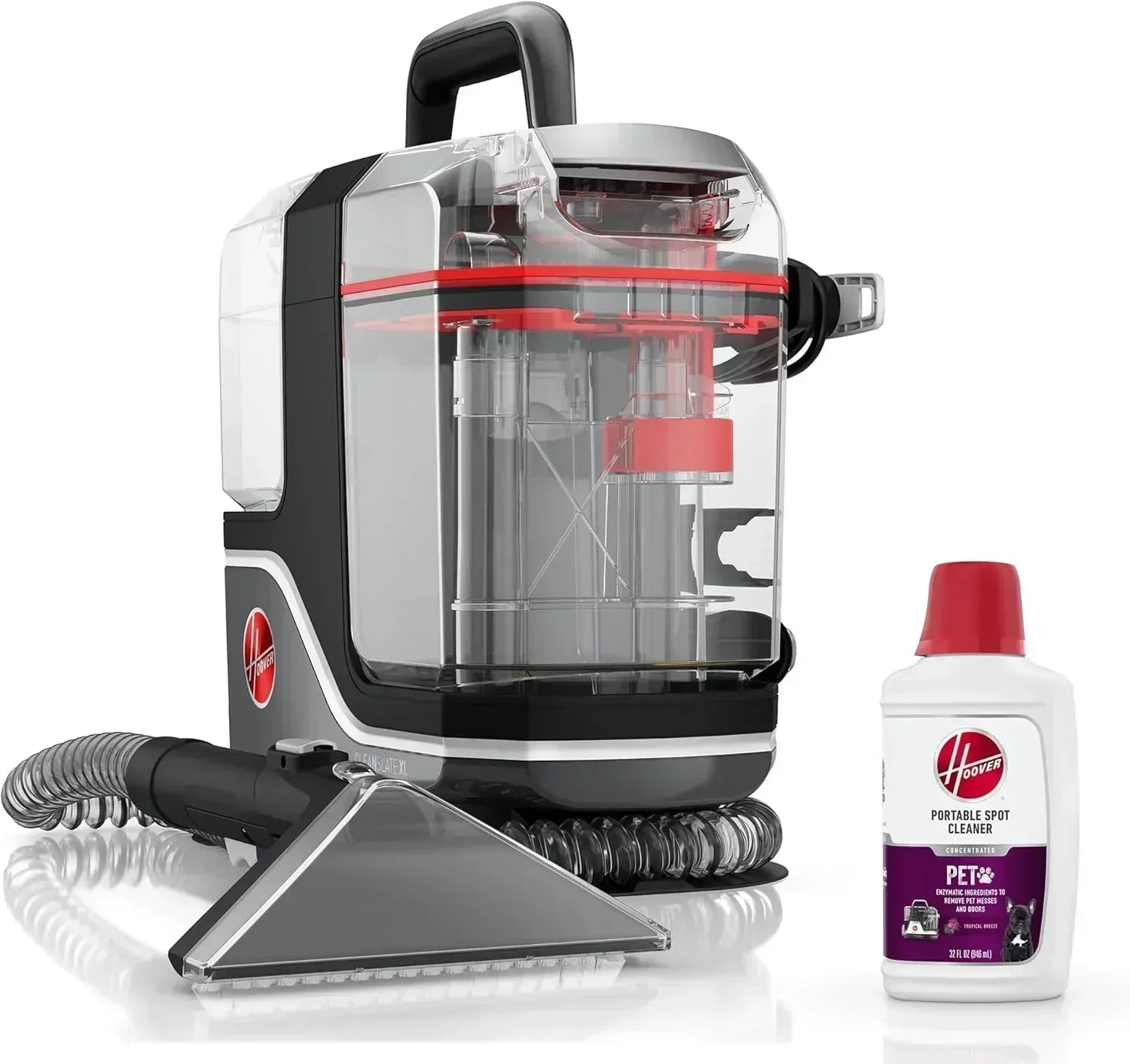 Hoover CleanSlate Plus Portable Carpet Upholstery Spot Cleaner with Powerful Suction