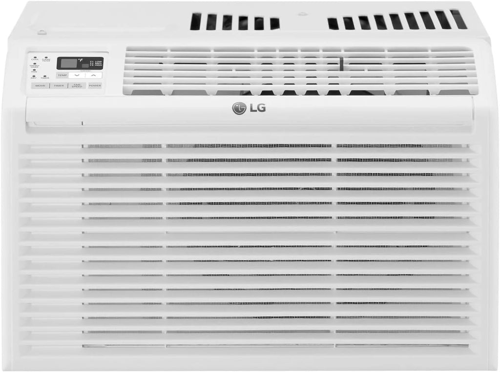 LG 6,000 BTU Window Air Conditioner, 115V, Cools 250 Sq.Ft. for Bedroom, Den