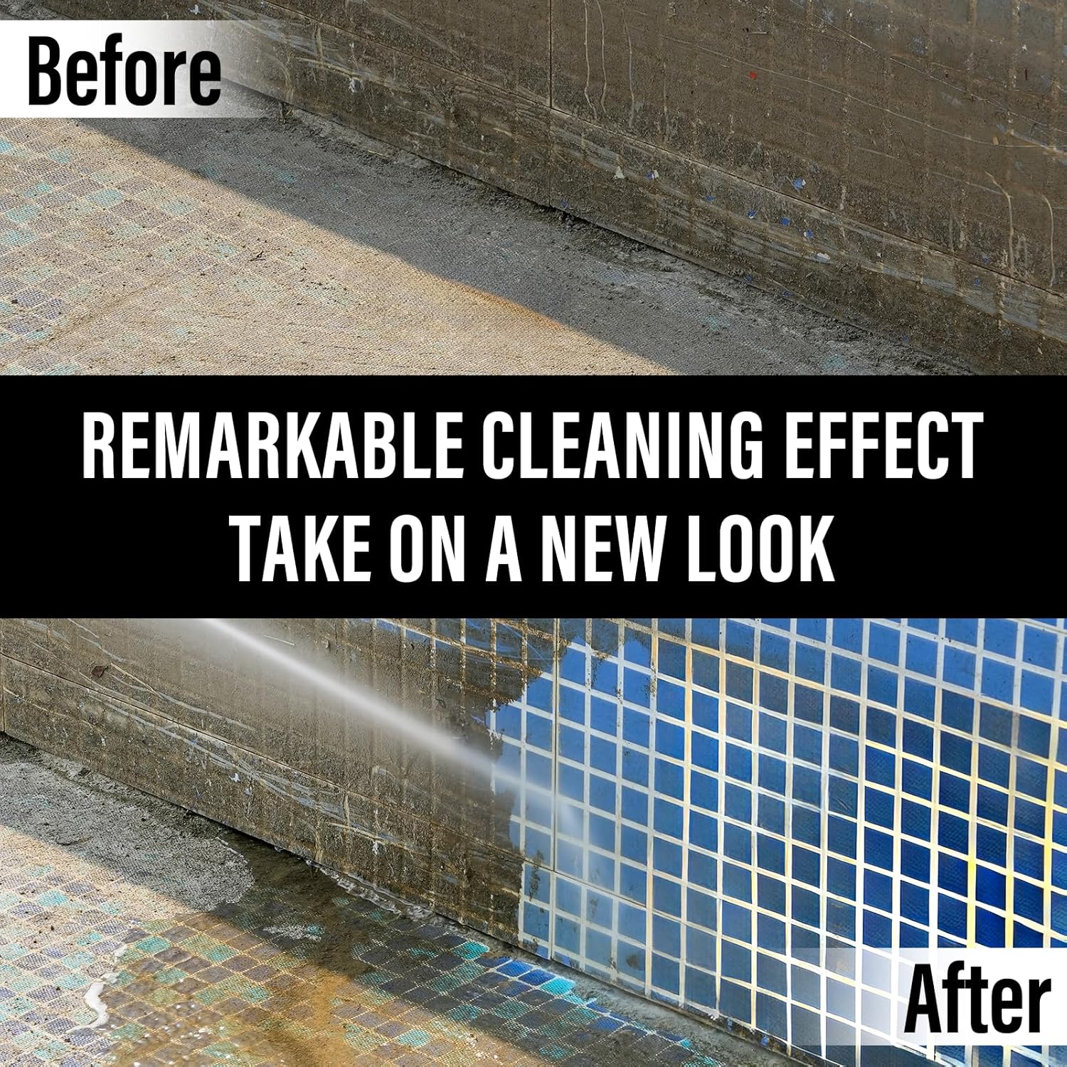 MZK electric high-pressure cleaner with 360�� quick-connect nozzle and easily replaceable foam cannon