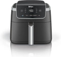 Ninja Air Fryer Pro 4-in-1 with 5 QT Capacity, Air Fry, Roast, Reheat, Dehydrate, Air Crisp Technology with 400F for hot, 120 Volts, Nonstick Basket & Crisper Plate, Grey, AF141