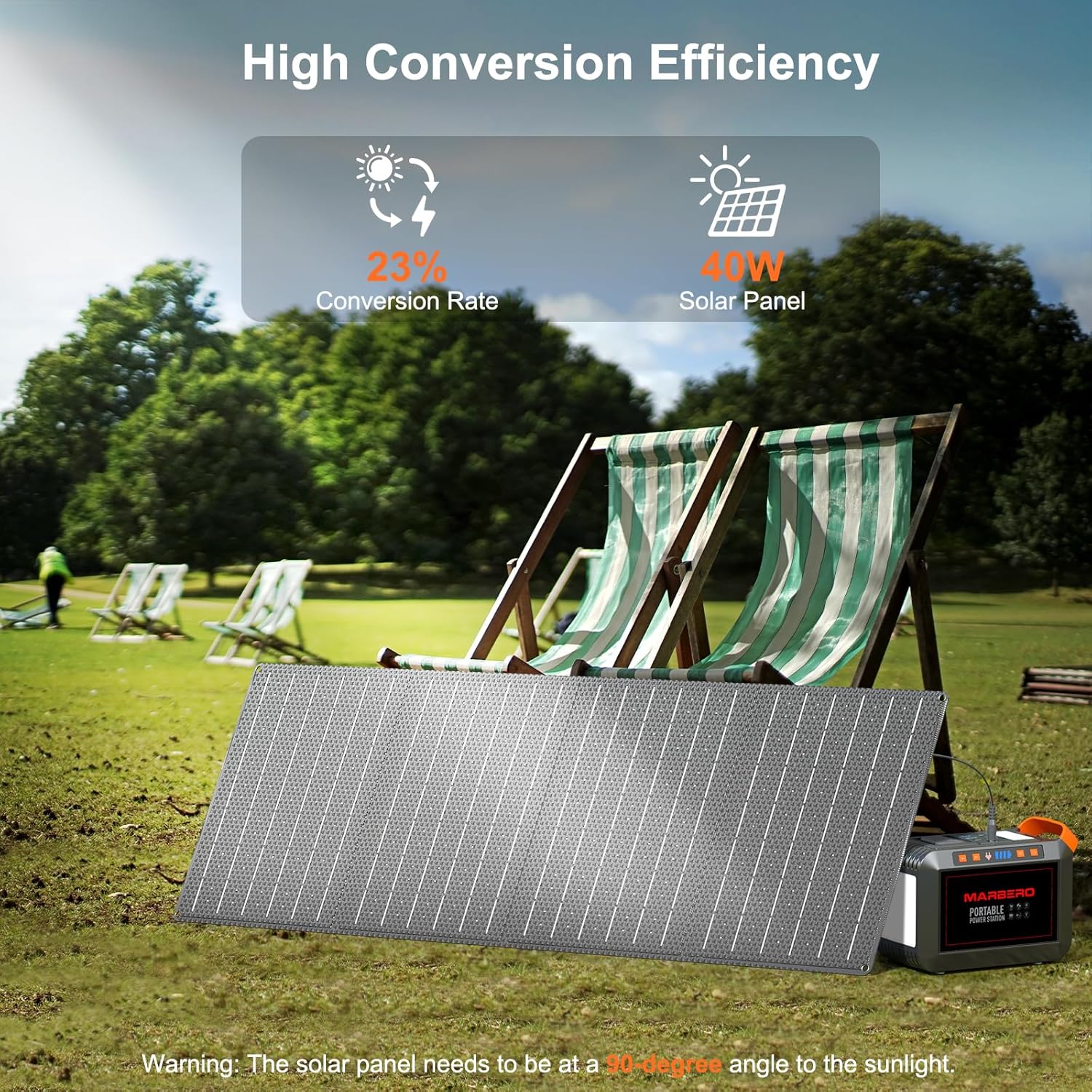 Portable Power Station 88Wh Camping Lithium Battery Solar Generator Fast Charging Power Bank