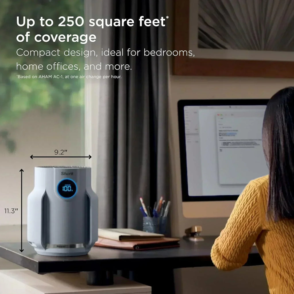 Air Purifier Compact Pro with Long-lasting HEPA Exceeding Filtration For Pet Dander Dust Smoke