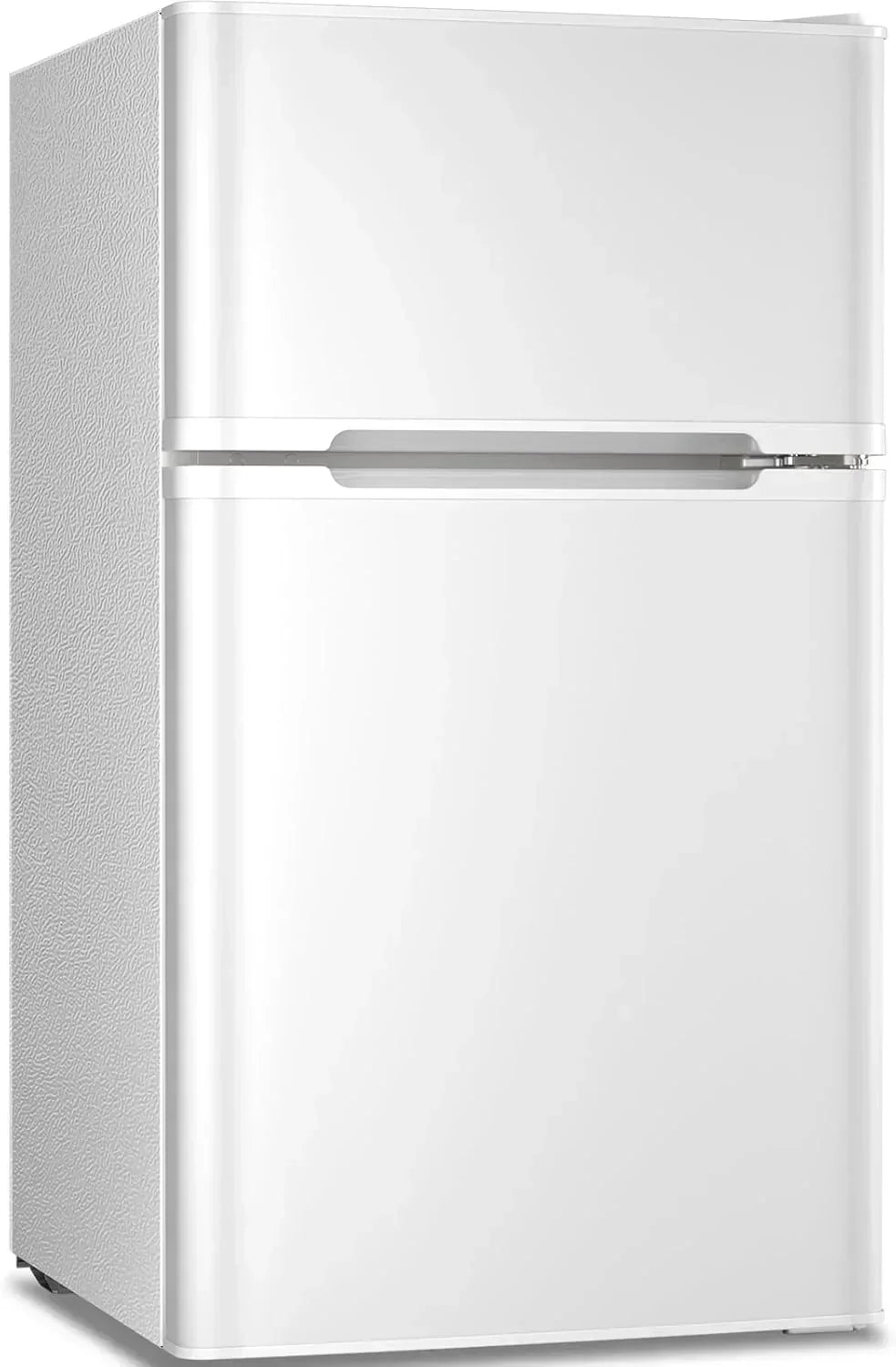 Antarctic Star Compact Mini Refrigerator Separate Freezer Small Fridge Double 2-Door