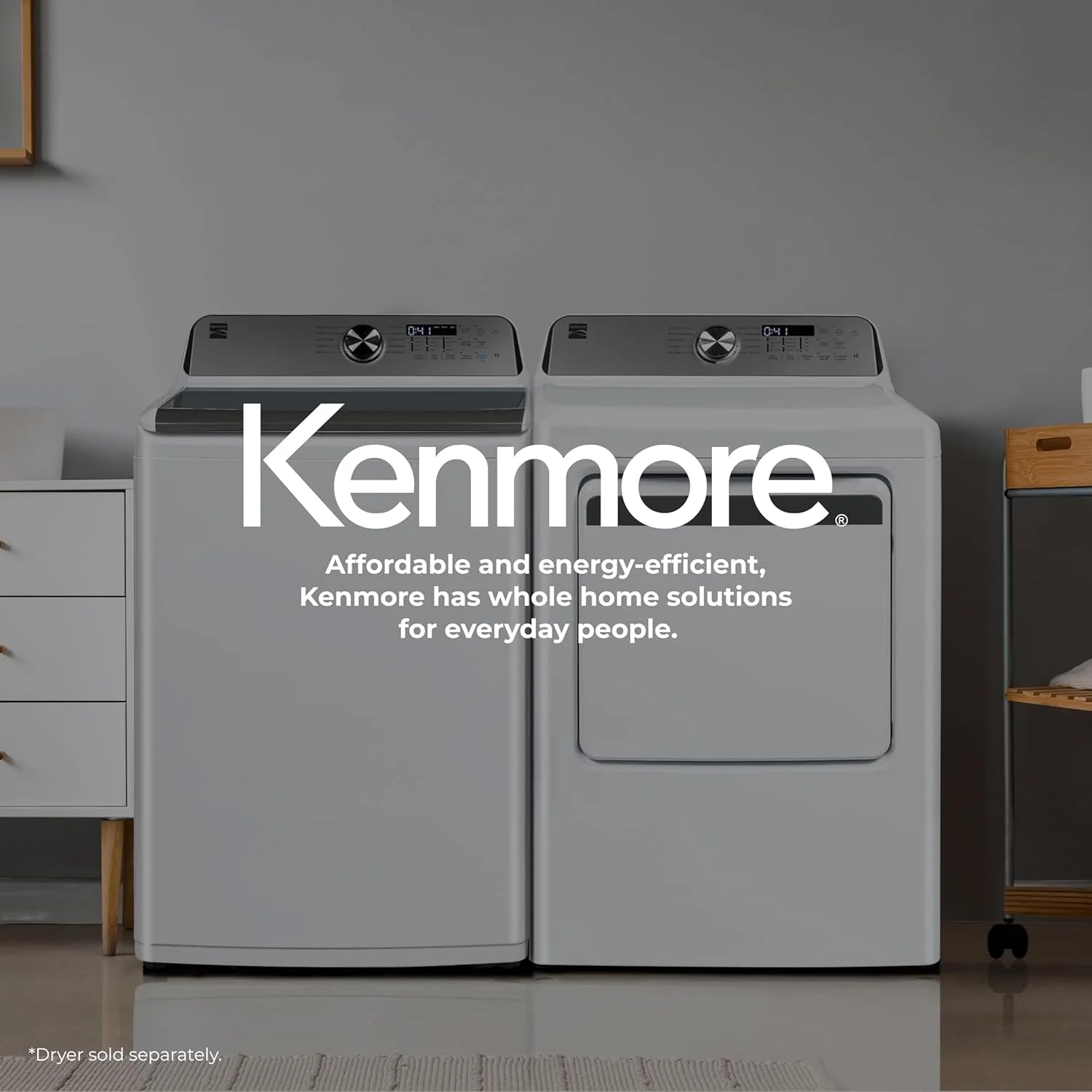 Kenmore 4.5 cu. ft. Top Load Washer with Triple Action Impeller for Tough Dirt Stains