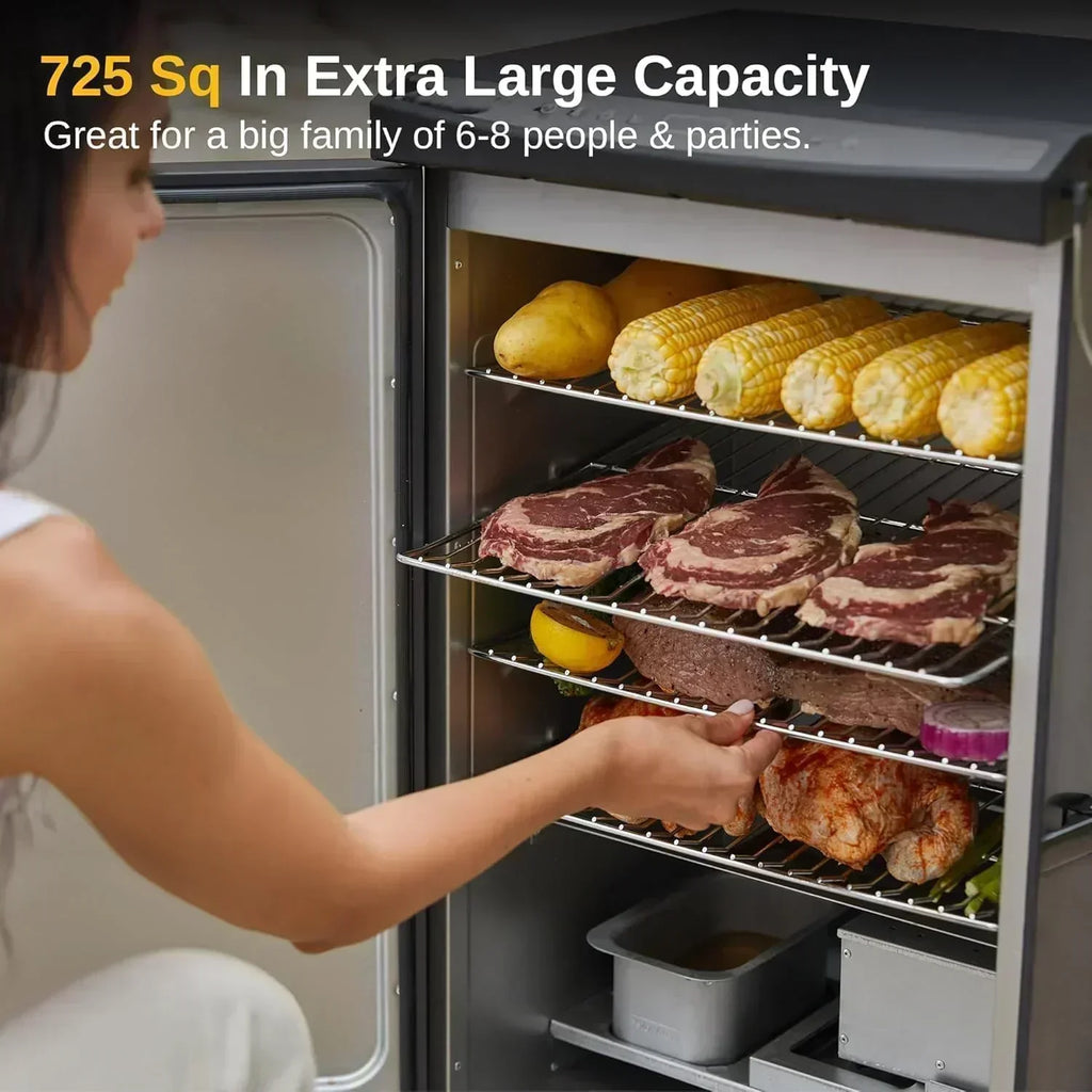 EAST OAK 30 Outdoor Electric Smoker Built-in meat probe smokes up to 6 times longer