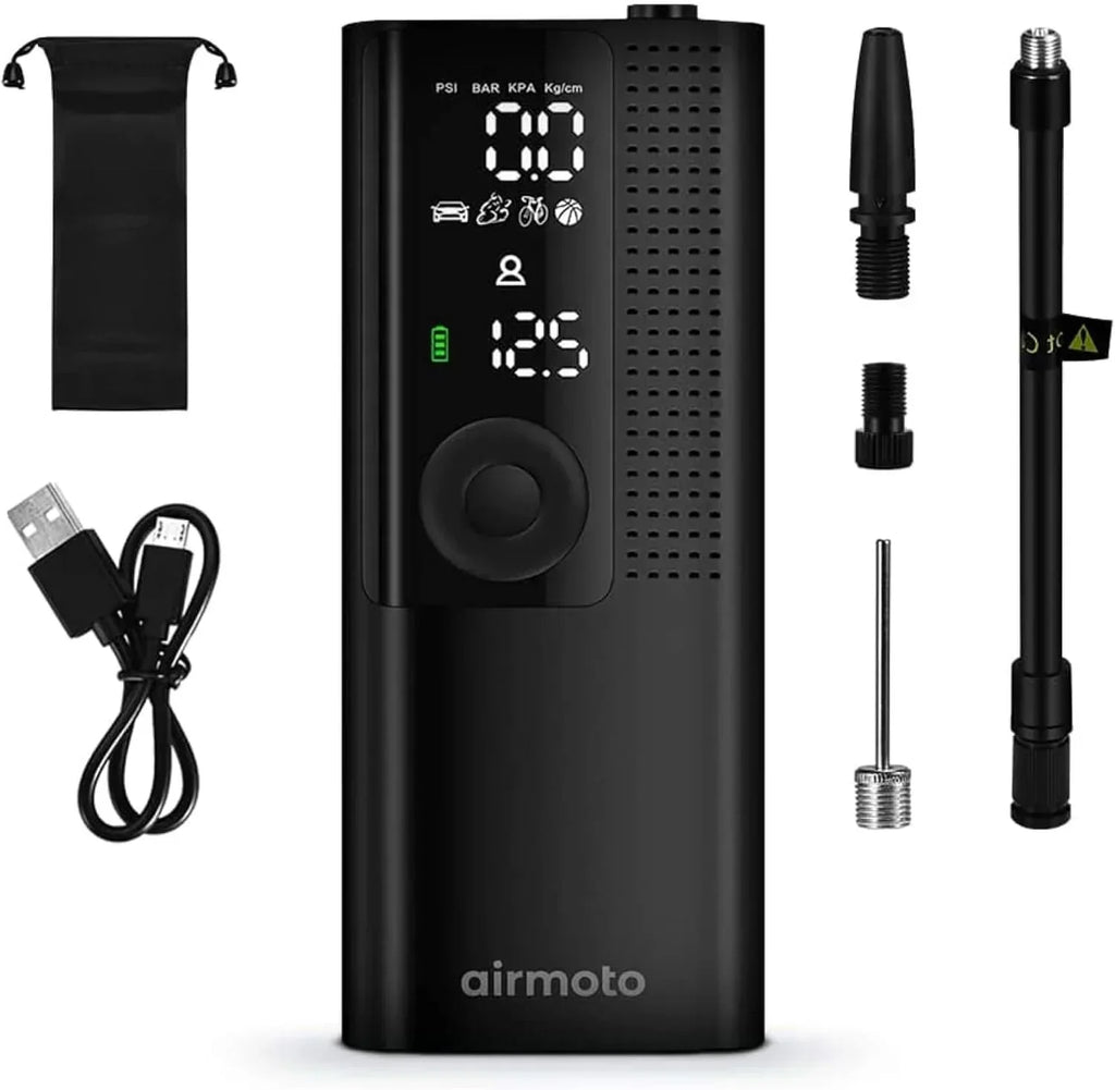 Power Kit Bundle Deal 2-Pack Tire Inflation Portable Air Compressor with Power Kit for Charging