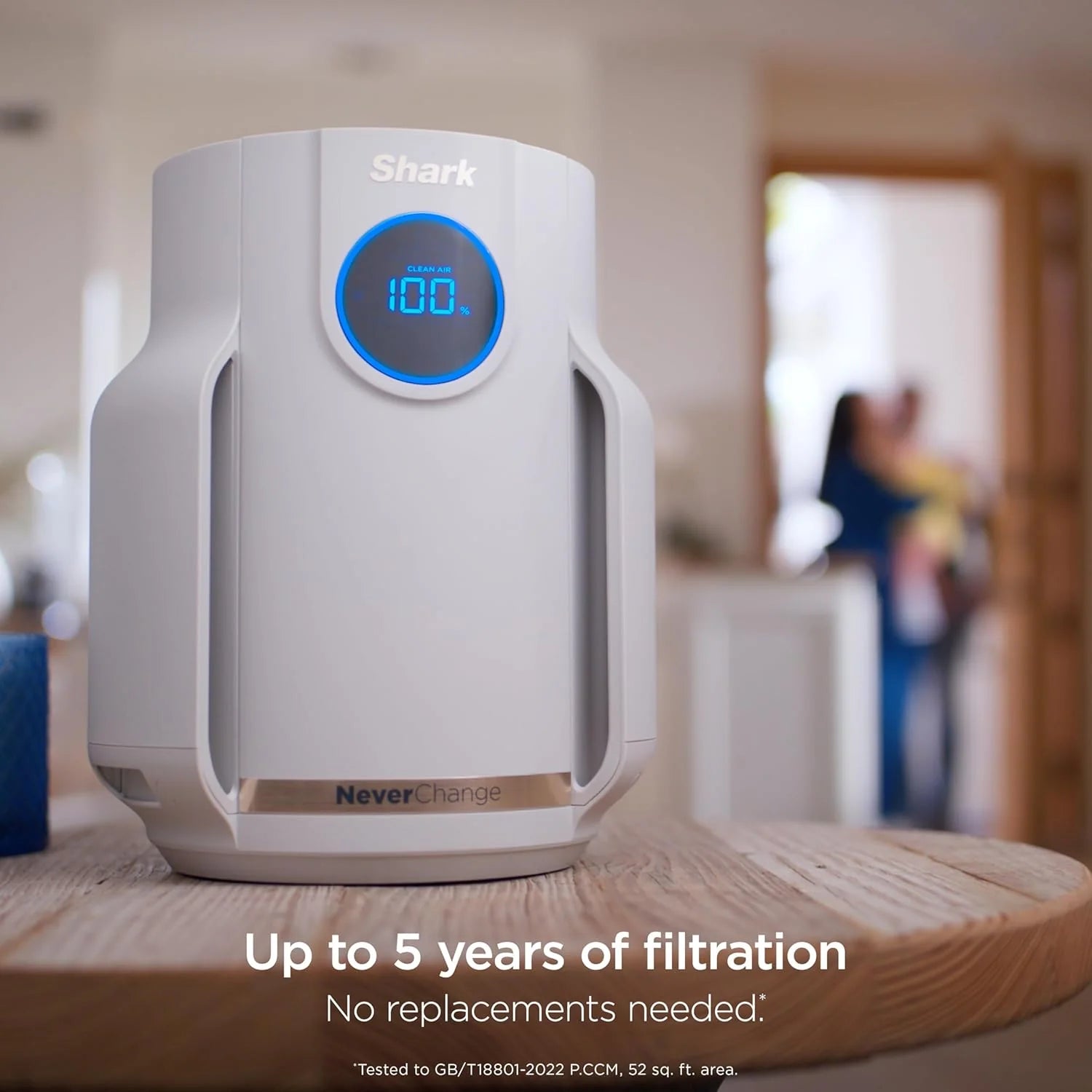 Air Purifier Compact Pro with Long-lasting HEPA Exceeding Filtration, For Pet Dander, Dust, Smoke, Allergens, Up to 250 sq. ft.