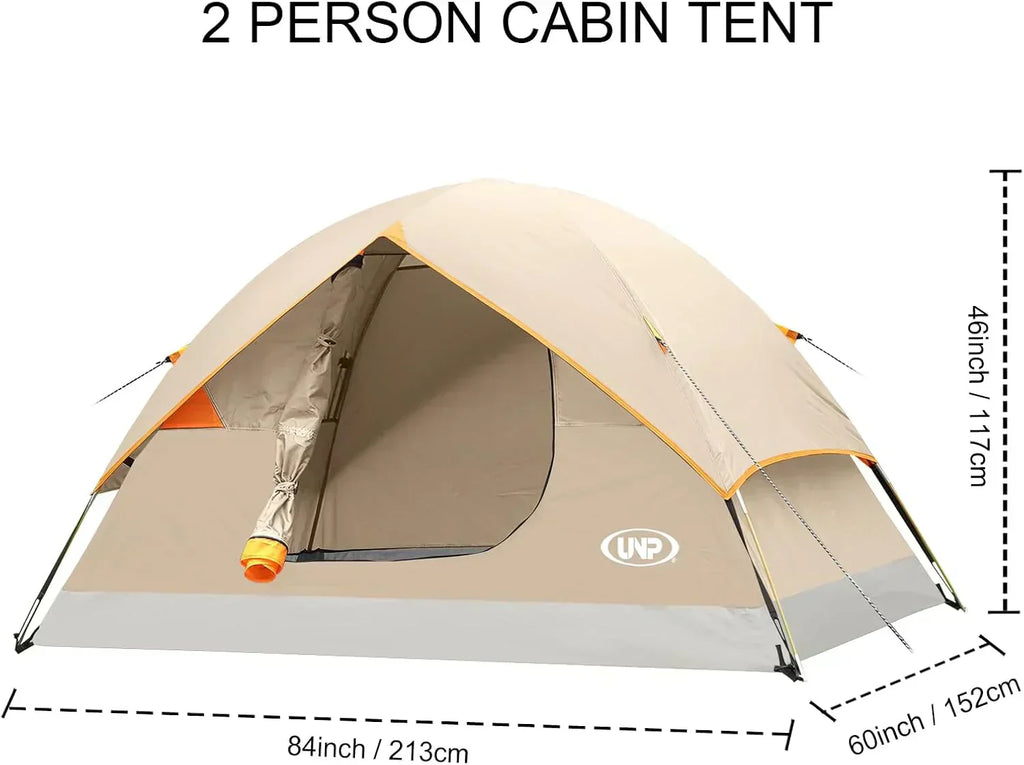 Camping Tent 2/3/4/6 Person Dome Tent Portable Camping Tent Outdoor and Backpacking Beach