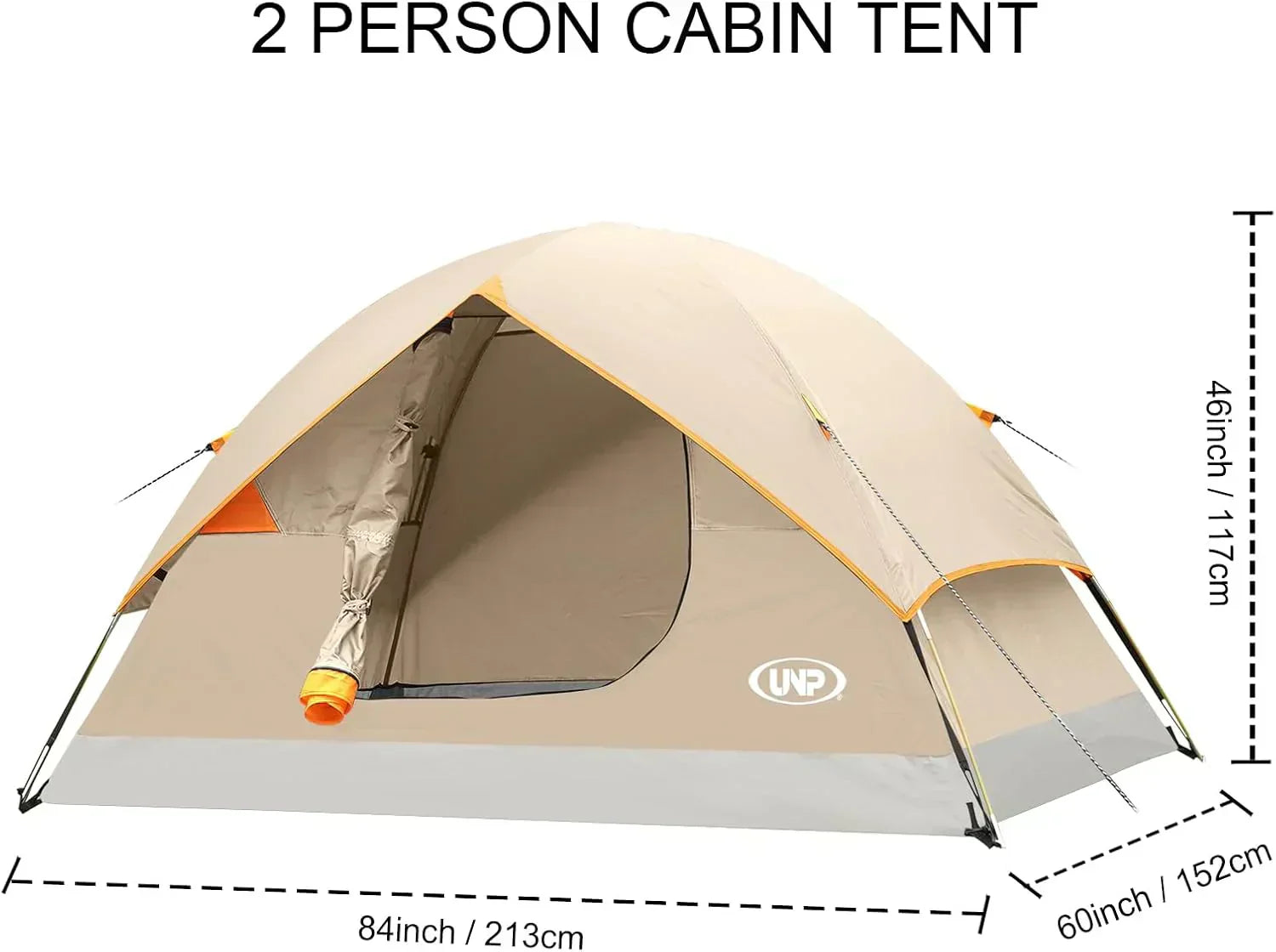 Camping Tent 2/3/4/6 Person Dome Tent Portable Camping Tent Outdoor and Backpacking Beach