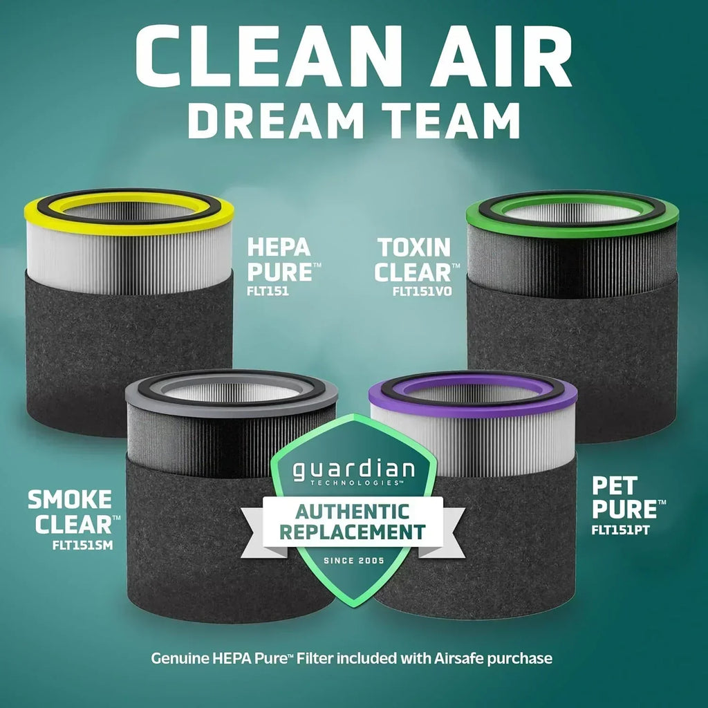 Air Purifier for Home for Wildfire Smoke Pets Pollen Odor Large Rooms Up To 1043 Sq. Ft