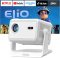 ��Officially-Licensed APP & 1800 ANSI��Smart Mini Projector with WiFi and Bluetooth 4K Support