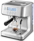 CASABREWS Ultra Espresso Machine with LCD Display, Espresso Maker with Powerful Milk Frother
