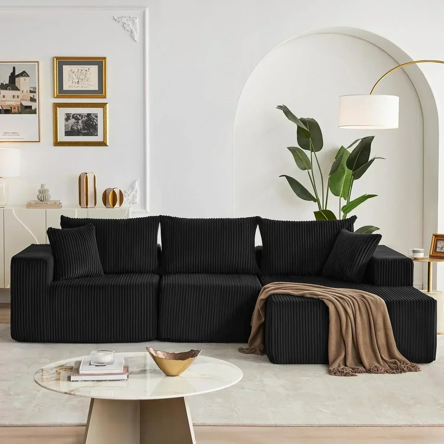 108 inch sectional sofa cloud sectional sofa with deep seat modern sectional L shaped sofa