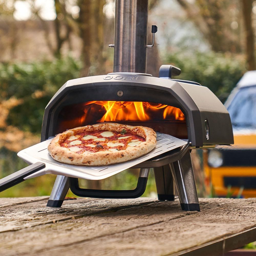 Ooni Karu 12 Multi-Fuel Outdoor Pizza Oven 12 Inch Pizzas in 60 Seconds Portable Wood