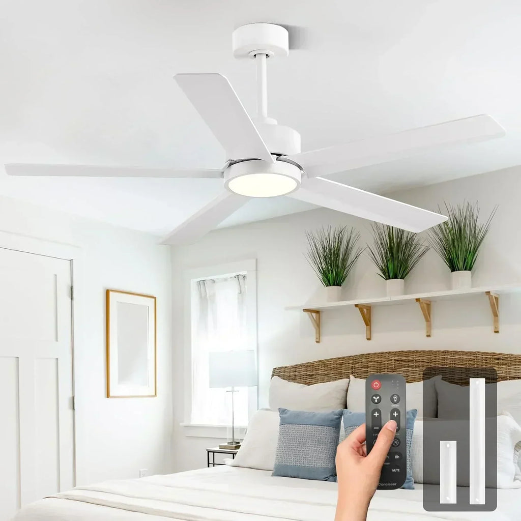 Modern ceiling fan 72 inch bedroom living room library cafe outdoor/industrial
