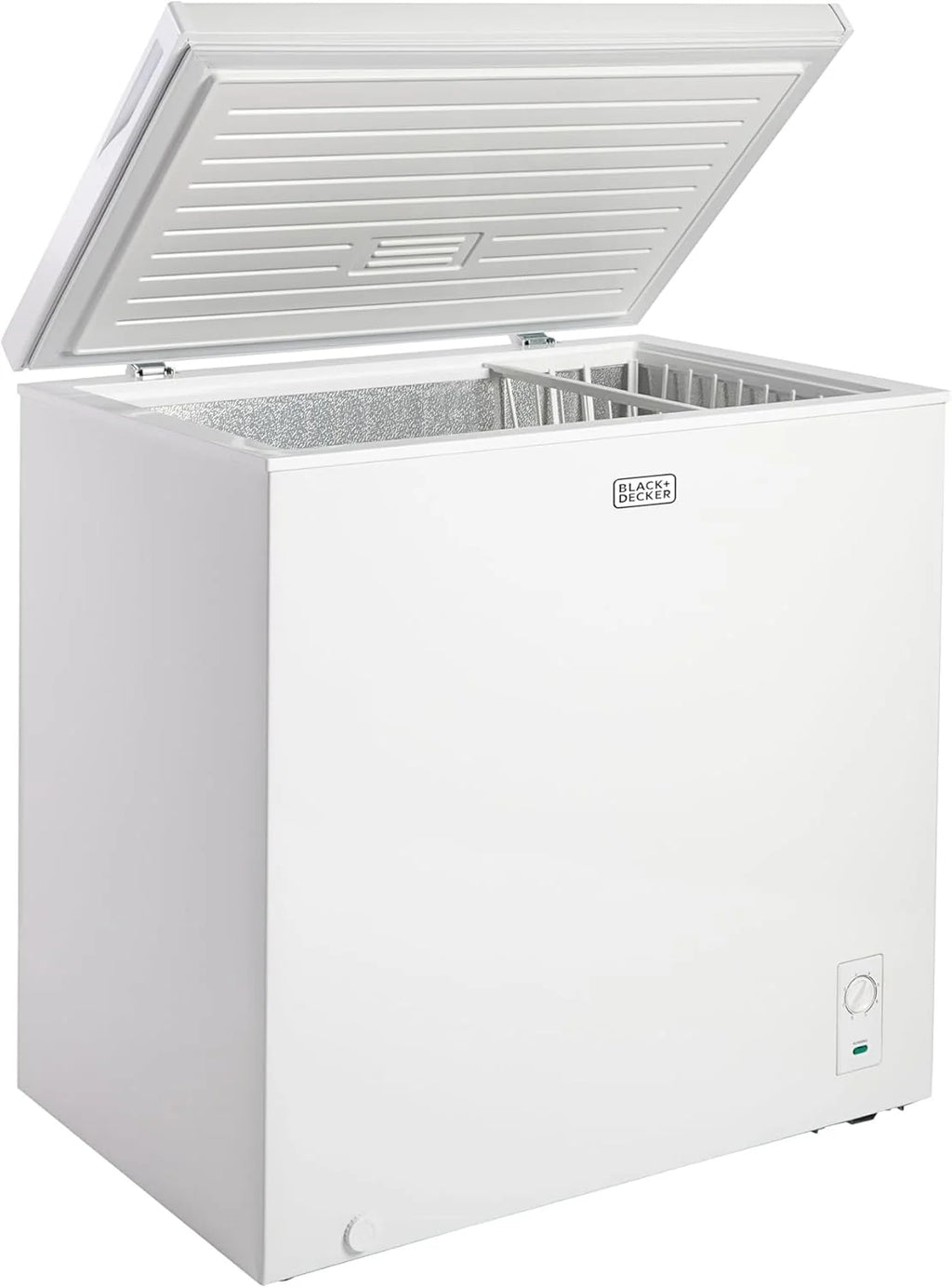 BLACK+DECKER 2.0 Cu. Ft. Compact Chest Freezer, Deep Freezer Holds Up To 70 Lbs. of Frozen Food