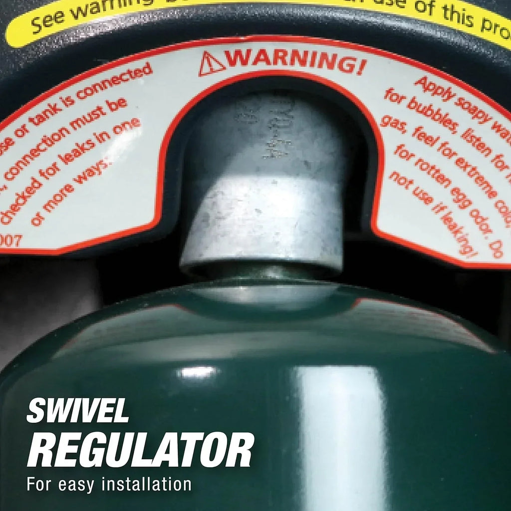 Portable Propane Radiant Heater 4000-9000 BTU for campers workshops patios and more