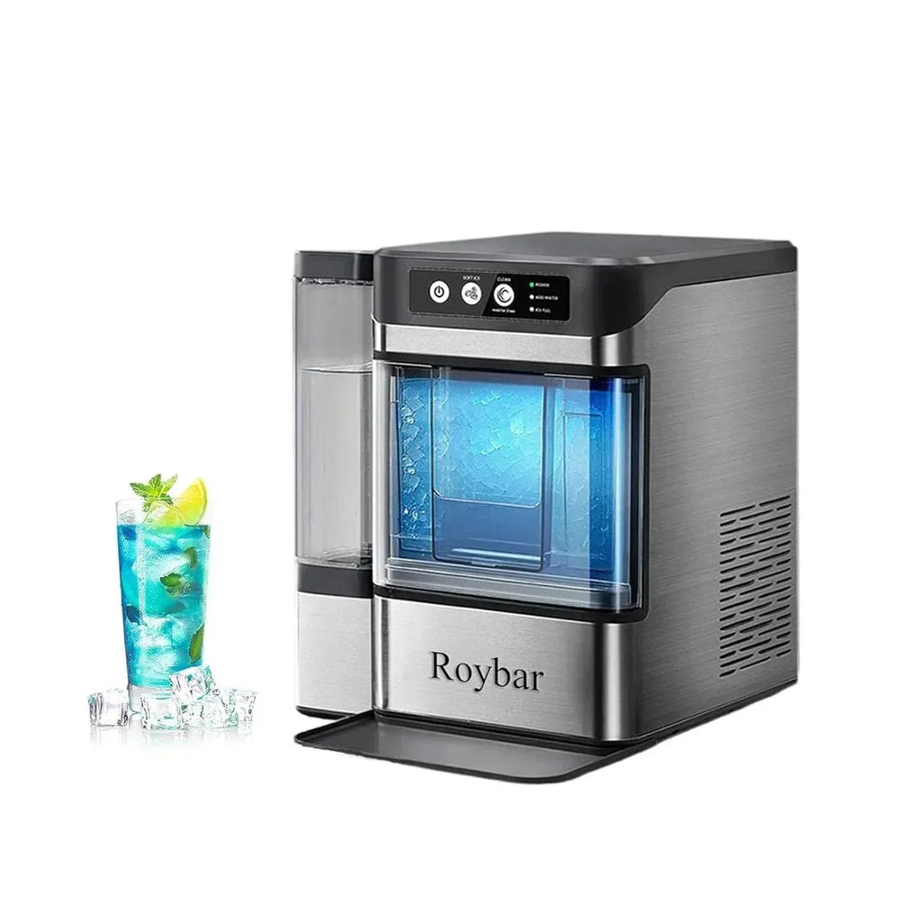 Large Capacity Ice Makers Countertop One-Click Operation Self-Cleaning Portable Ice Maker