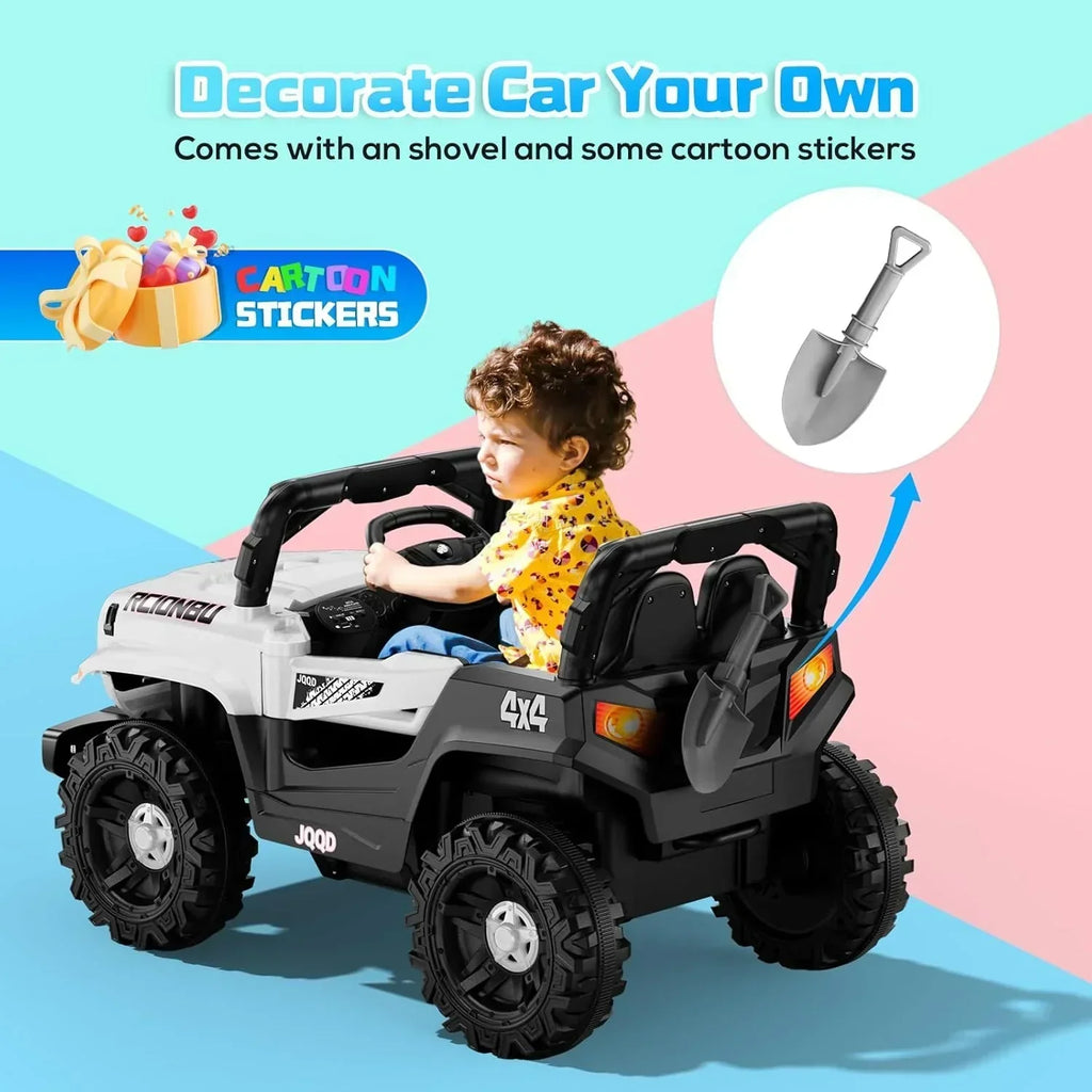 SEALIGHT 12V Children's Driving Truck Model 380 Watt Motor Emergency Braking Function