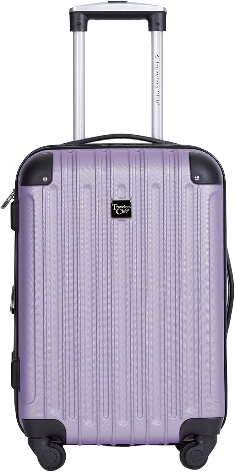 Hardside Travel Luggage Lilac Set of 4