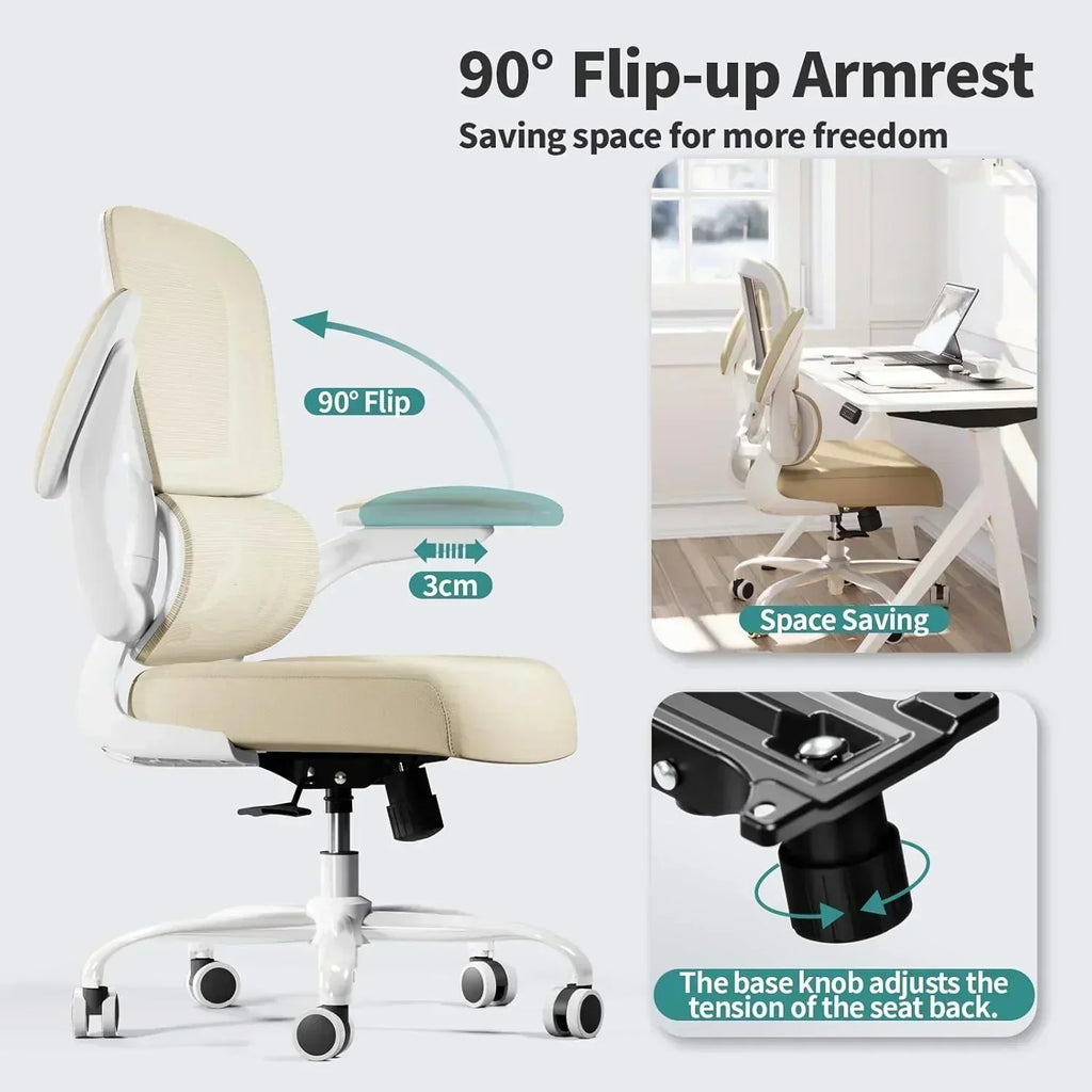 TRALT Office Chair Ergonomic Desk Chair 330 lbs Home Mesh Gaming Chair with Wheels