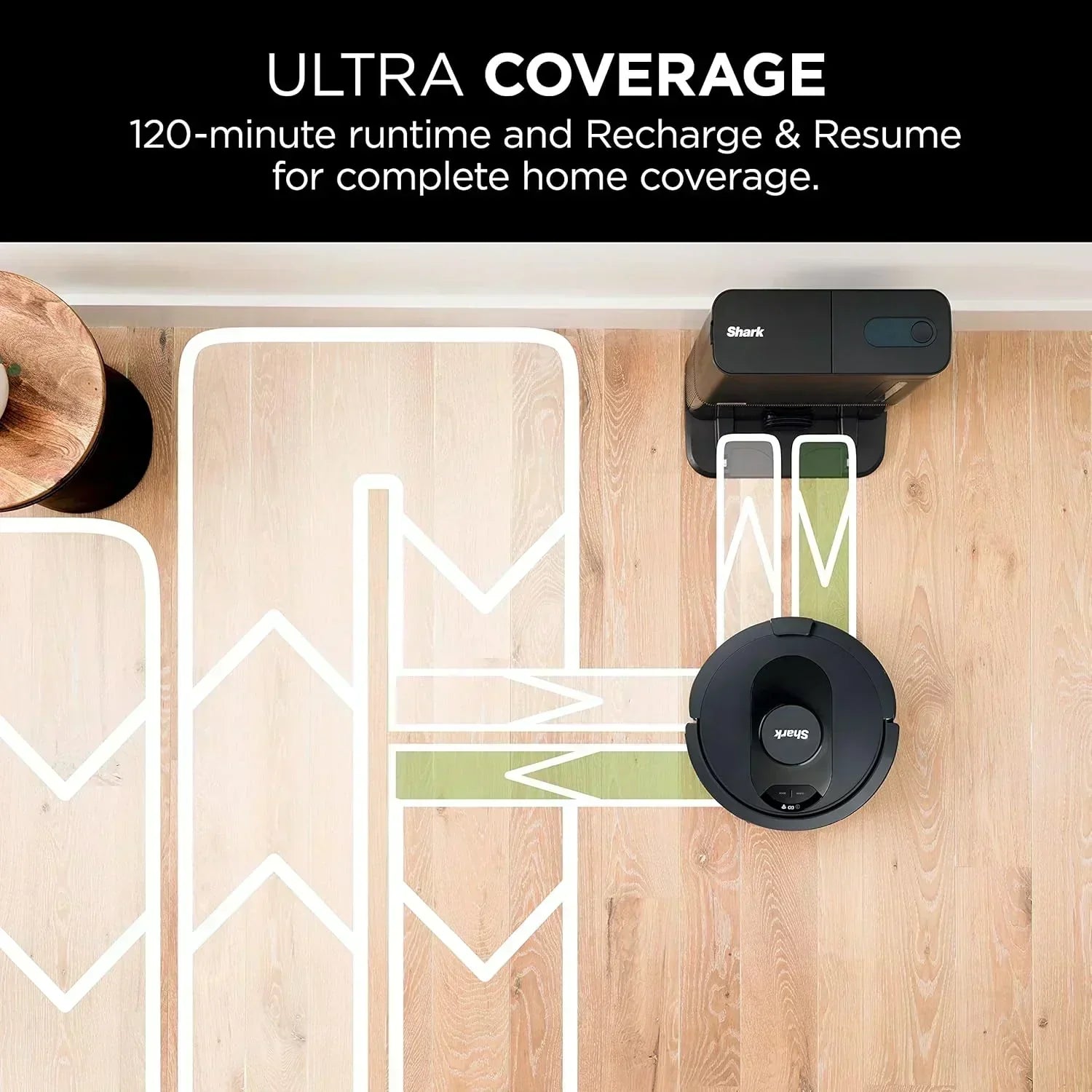 Voice Control Robot Vacuum with Matrix Clean Navigation Home Mapping 60-Day Capacity
