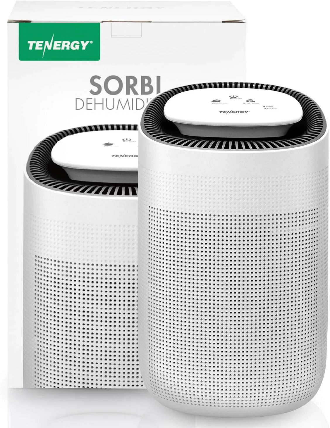 Sorbi 1000ml Air Dehumidifier w/Purifying Function, True HEPA Filter, Auto Shutoff, Touch Control Adjustable Air Speed, Ultra-Quiet, Ideal for Closets & Bathrooms