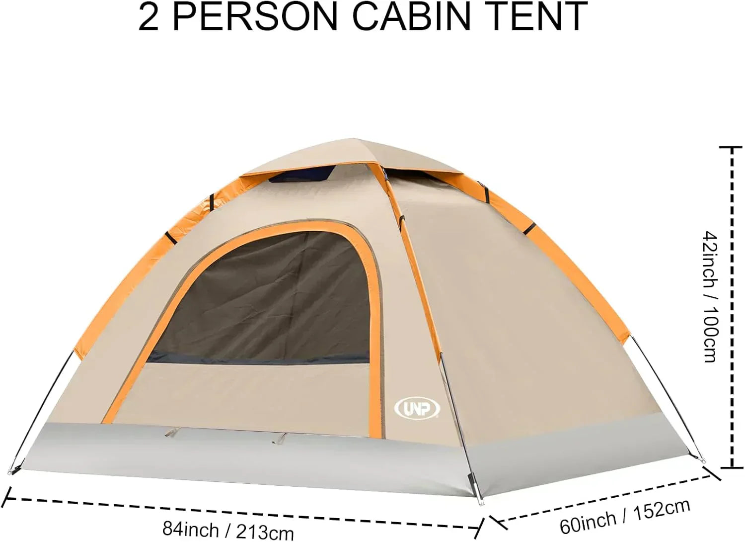 Camping Tent 2/3/4/6 Person Dome Tent Portable Camping Tent Outdoor and Backpacking Beach