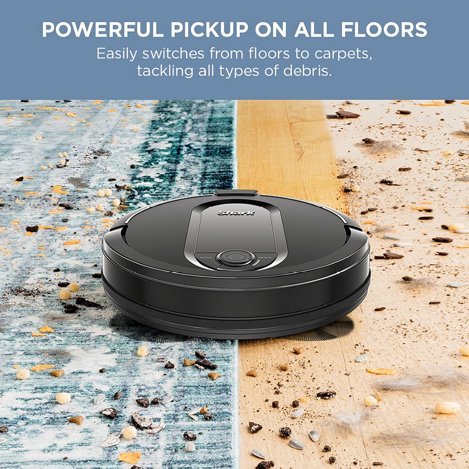 Robot Vacuum & Mop Combo Powerful Suction Matrix Plus 60-Day Debris Capacity