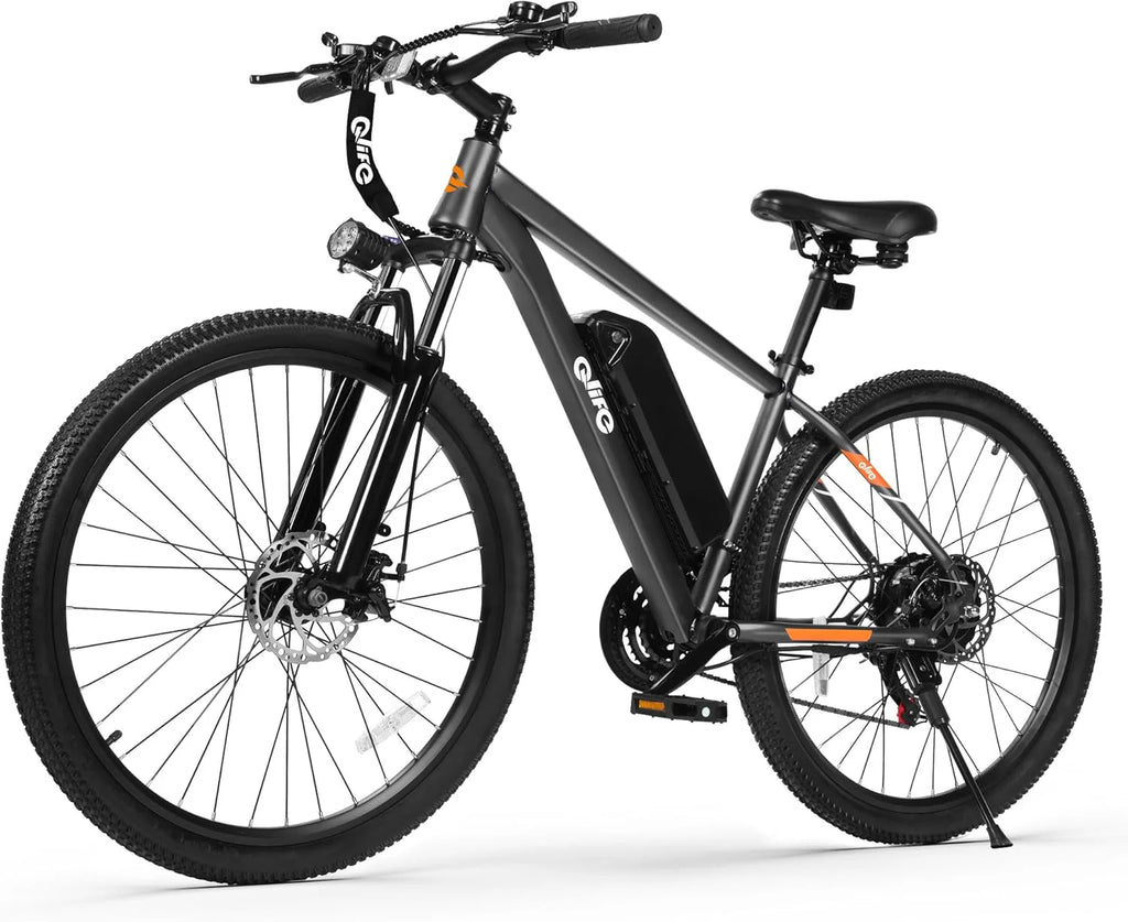 Qlife Racer Electric Bike for Adults - 21-Speed Mountain Lightweight Ebike