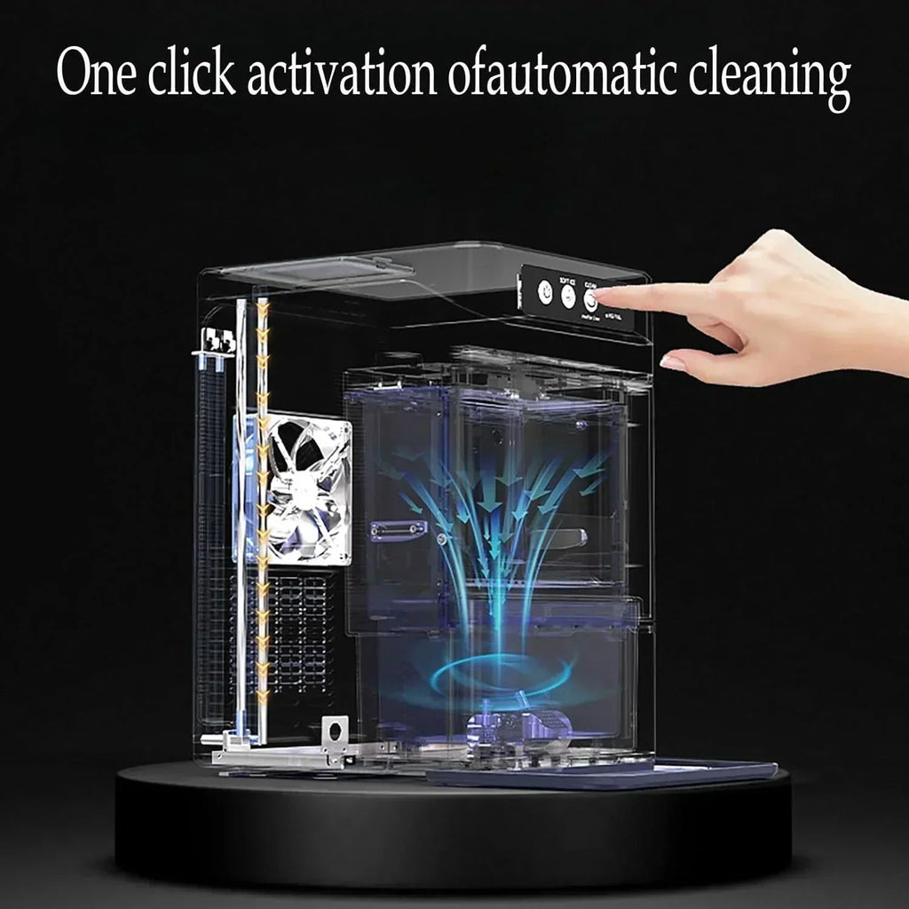 Large Capacity Ice Makers Countertop One-Click Operation Self-Cleaning Portable Ice Maker