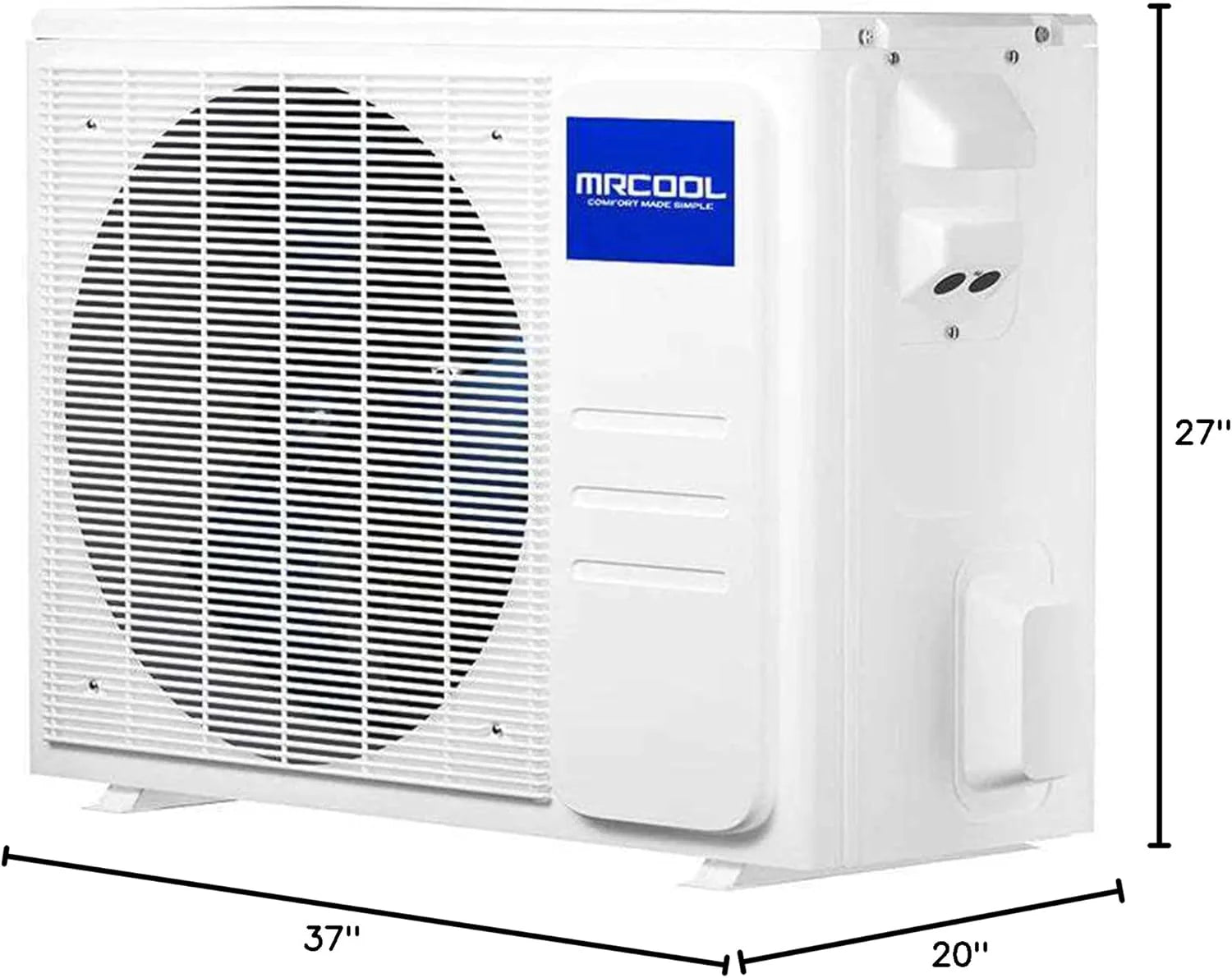 MRCOOL 24000 BTU 230V Ductless Inverter Mini Split Air Conditioner & Heat Pump System, Easy Pro Series - Wall-Mounted AC Unit w/Heating and Cooling for Home, Office & Commercial Space