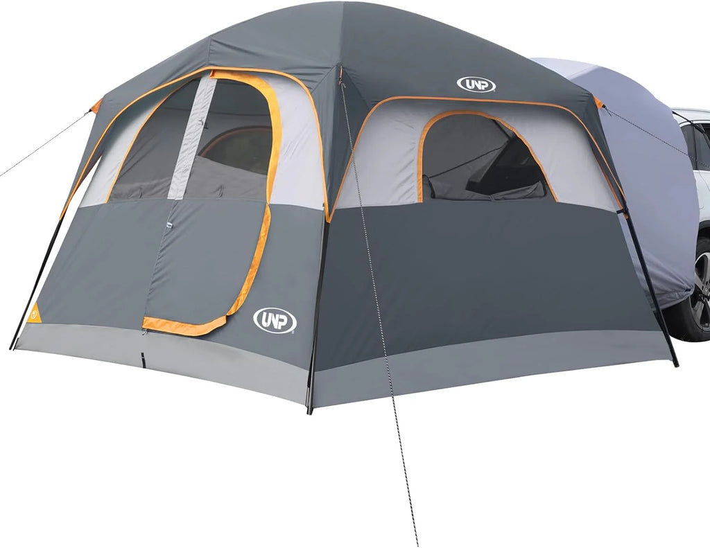 SUV Tent for Camping, 6-Person SUV Tailgate Tent - Easy Set Up with Rainfly, 10'x9'x78in(H)