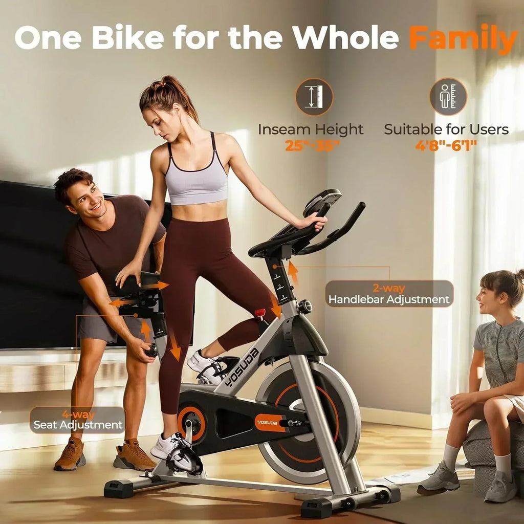 Arita brand fitness bicycle Home fixed fitness treadmill Low noise design tablet stand