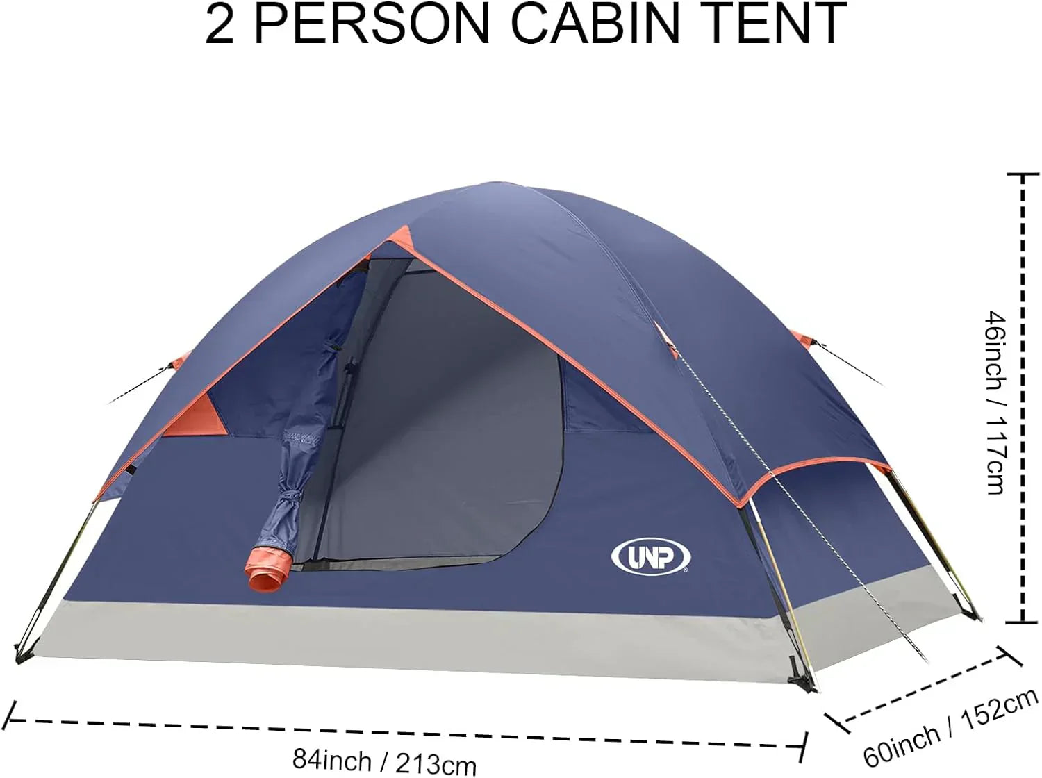 Camping Tent 2/3/4/6 Person Dome Tent Portable Camping Tent Outdoor and Backpacking Beach