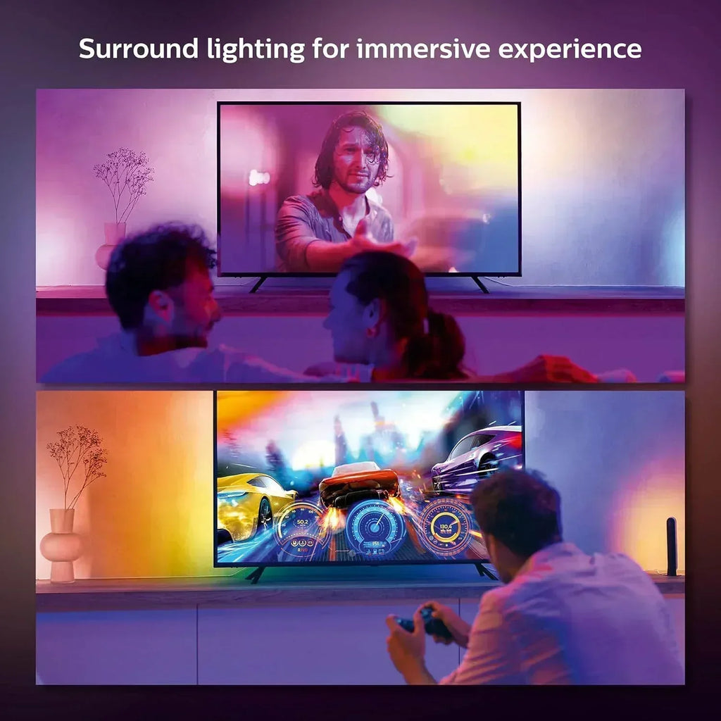 65-inch smart TV light strip flowing color-changing LED light strip backlight synced