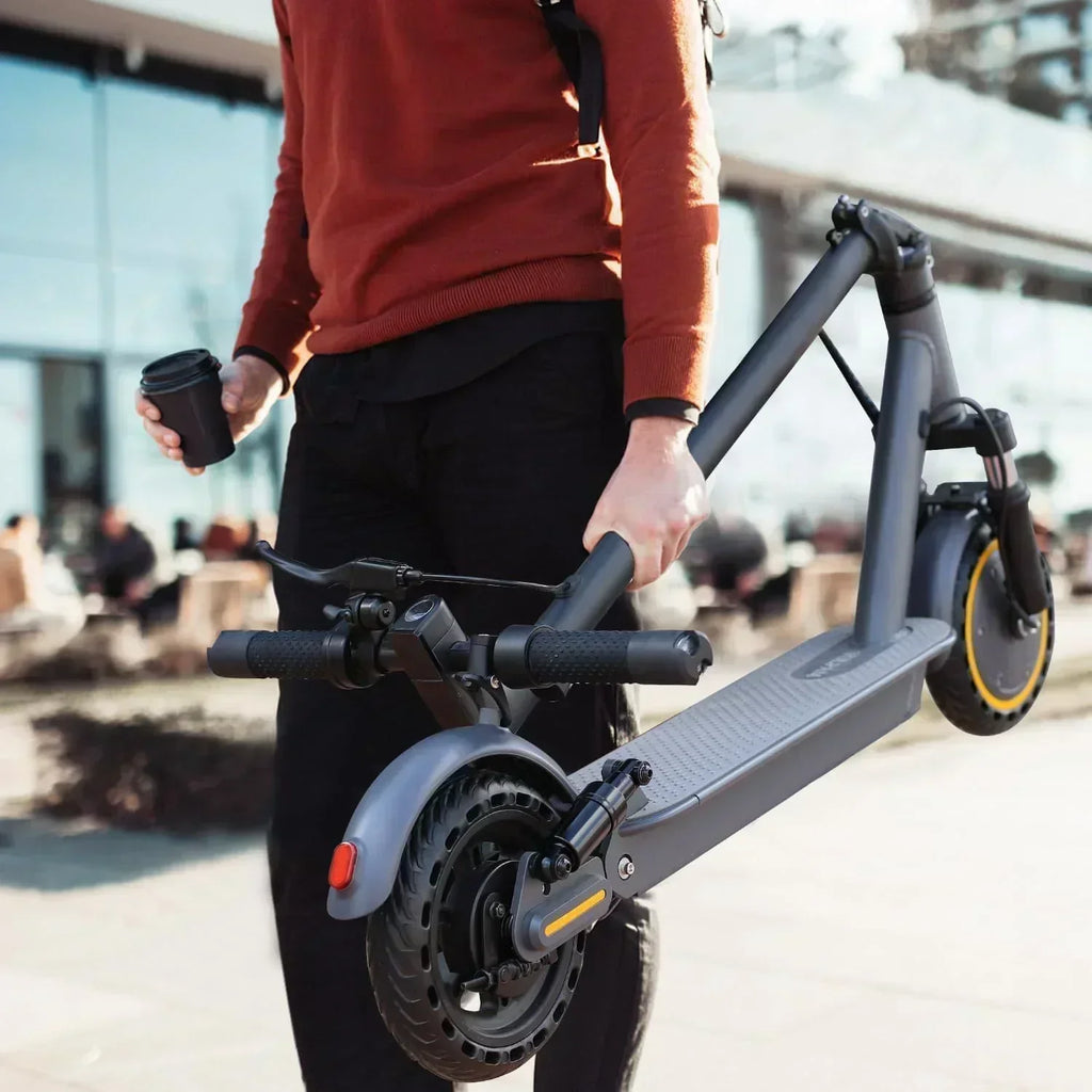 Electric Scooter 350W/500W Powerful Motor 8.5/10 Solid Tires 19/22Mph 28/21/12 Miles Range